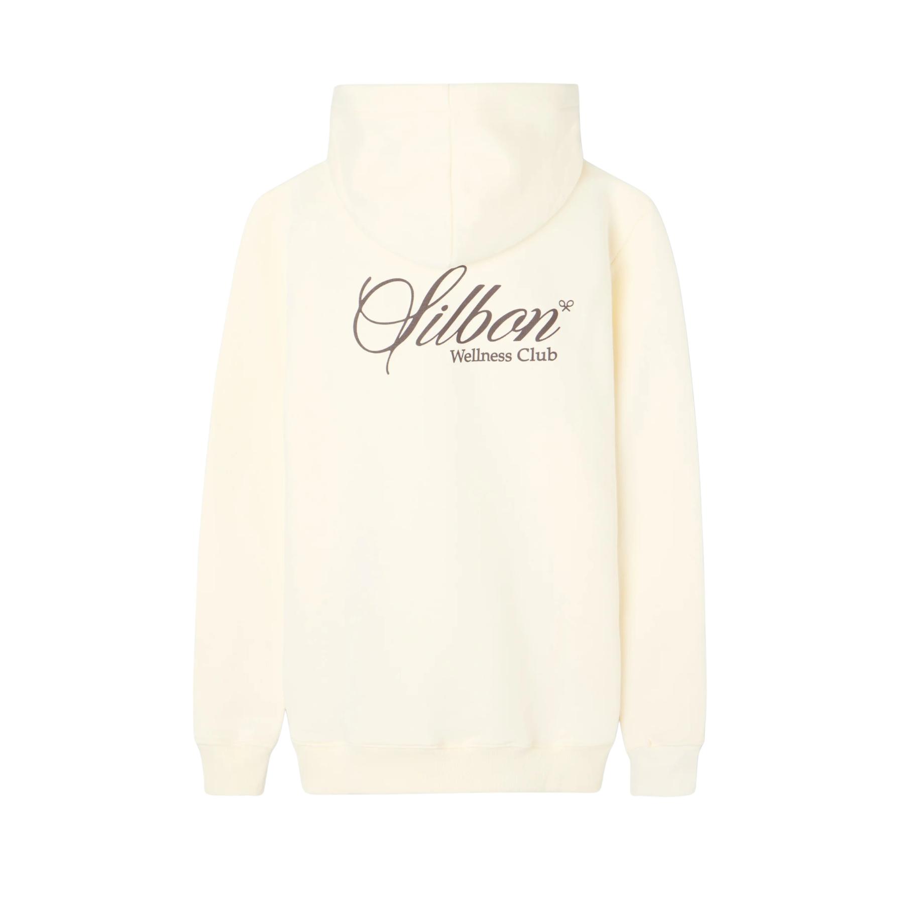8447340217477 - Wellness Club Kapuzenpullover mit Druck Silbon