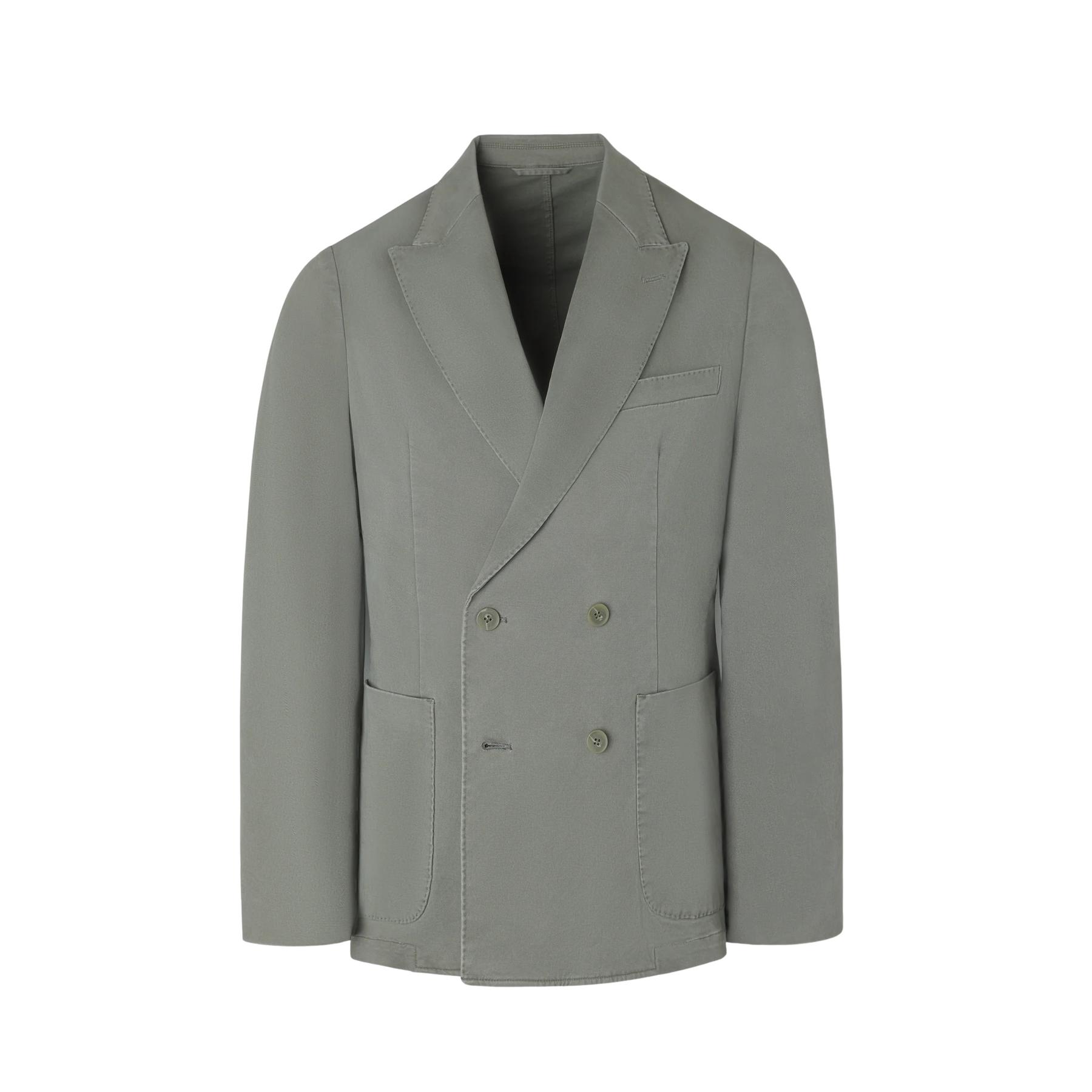 8447340152013 - Lässiger Doppelreiher-Blazer Silbon