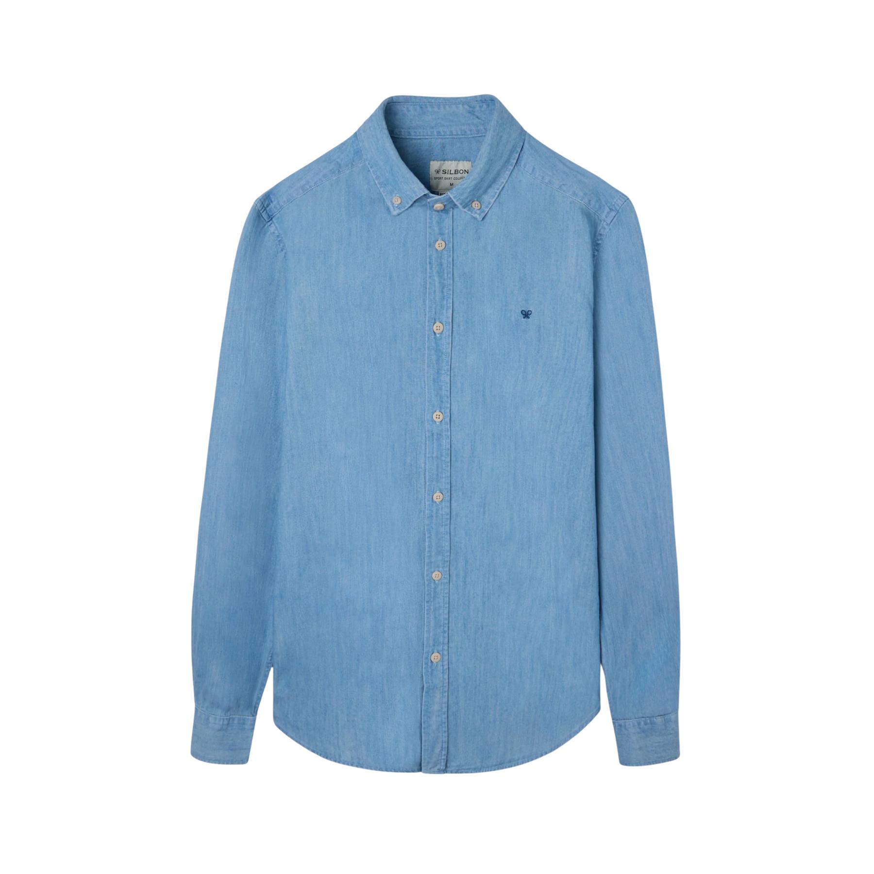 8447340156905 - Langarm-Denimhemd regular fit