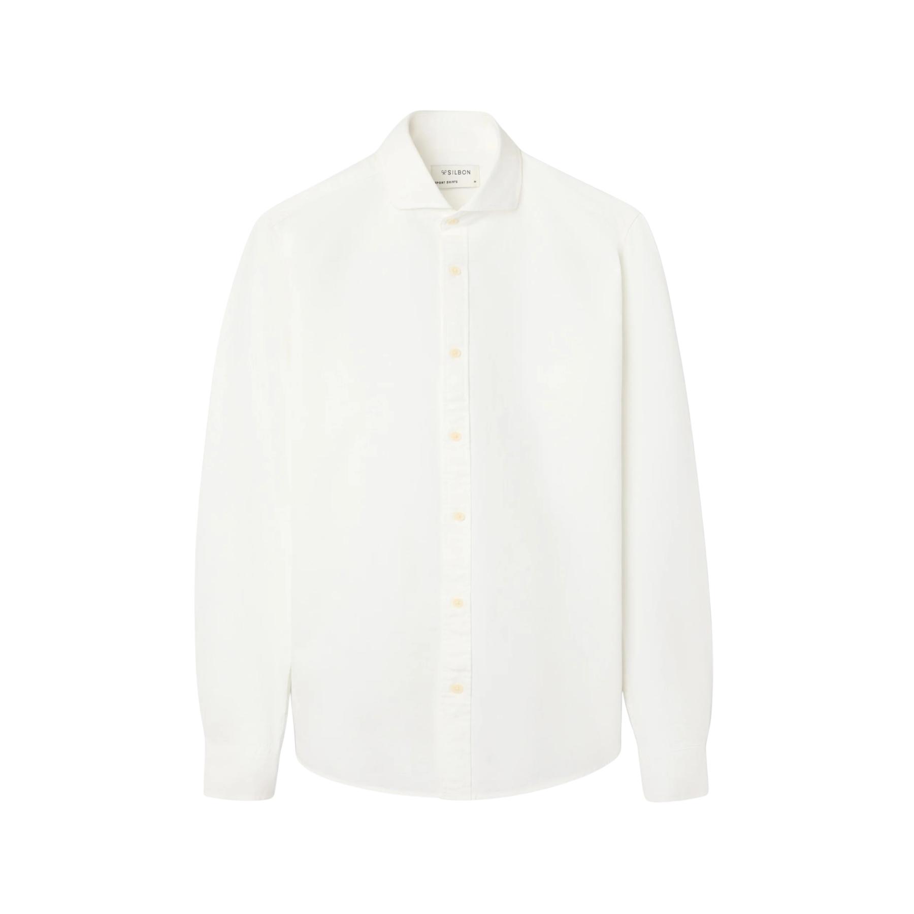 8447340185776 - Strukturierte Langarmbluse Silbon