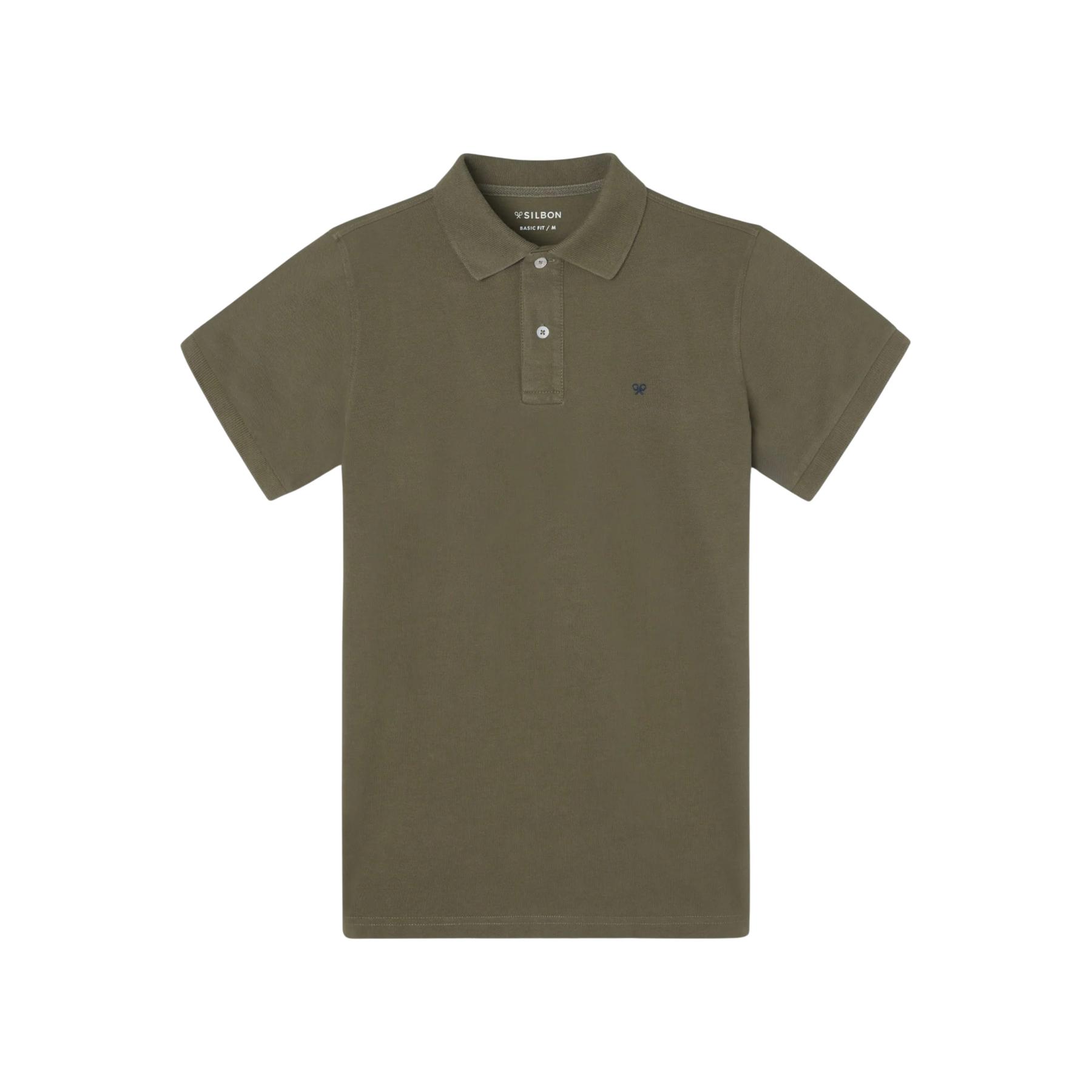 8447340232289 - Klassisches Baumwoll-Polo Silbon