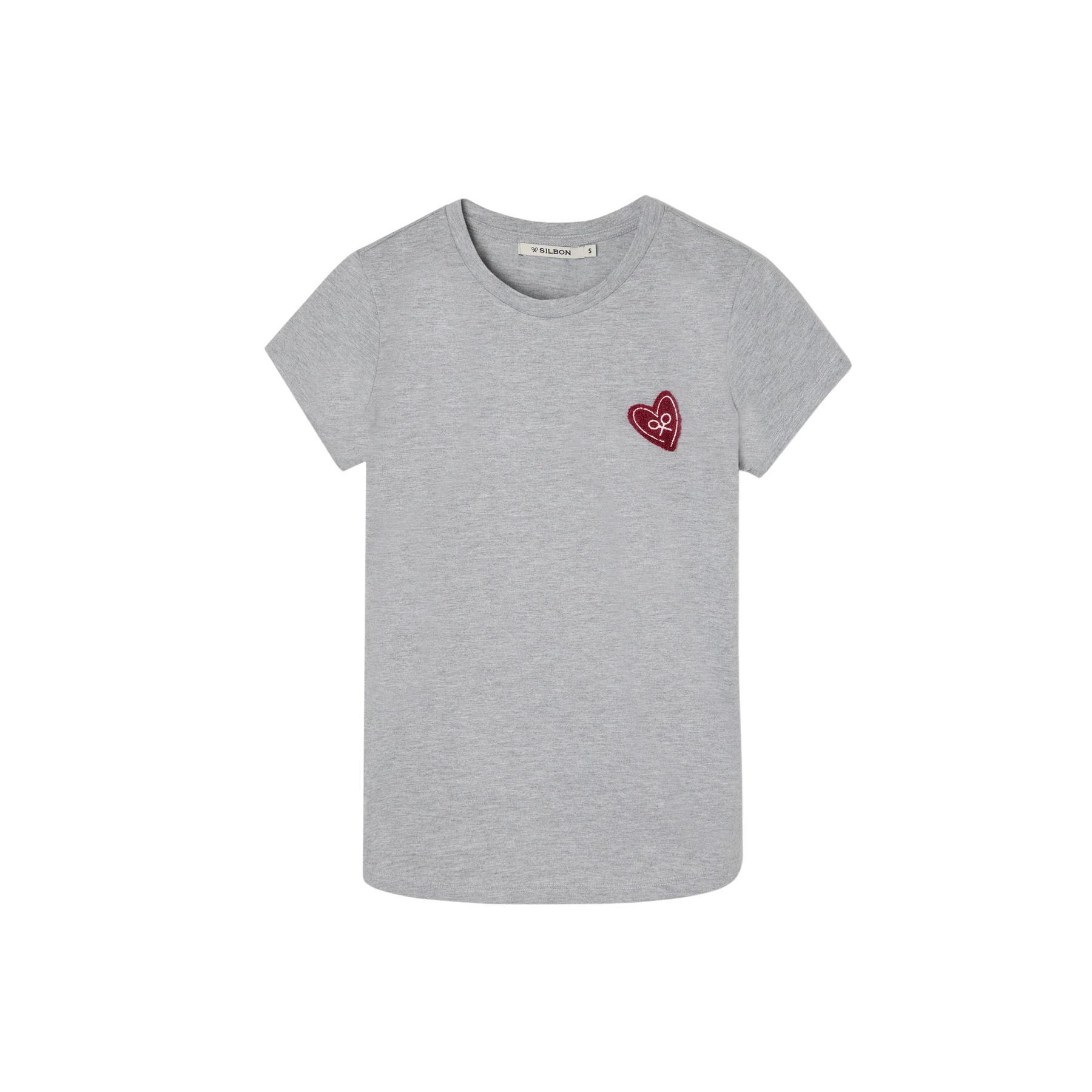 8447340141604 - T-Shirt mit Love-Motiv für Frauen Silbon
