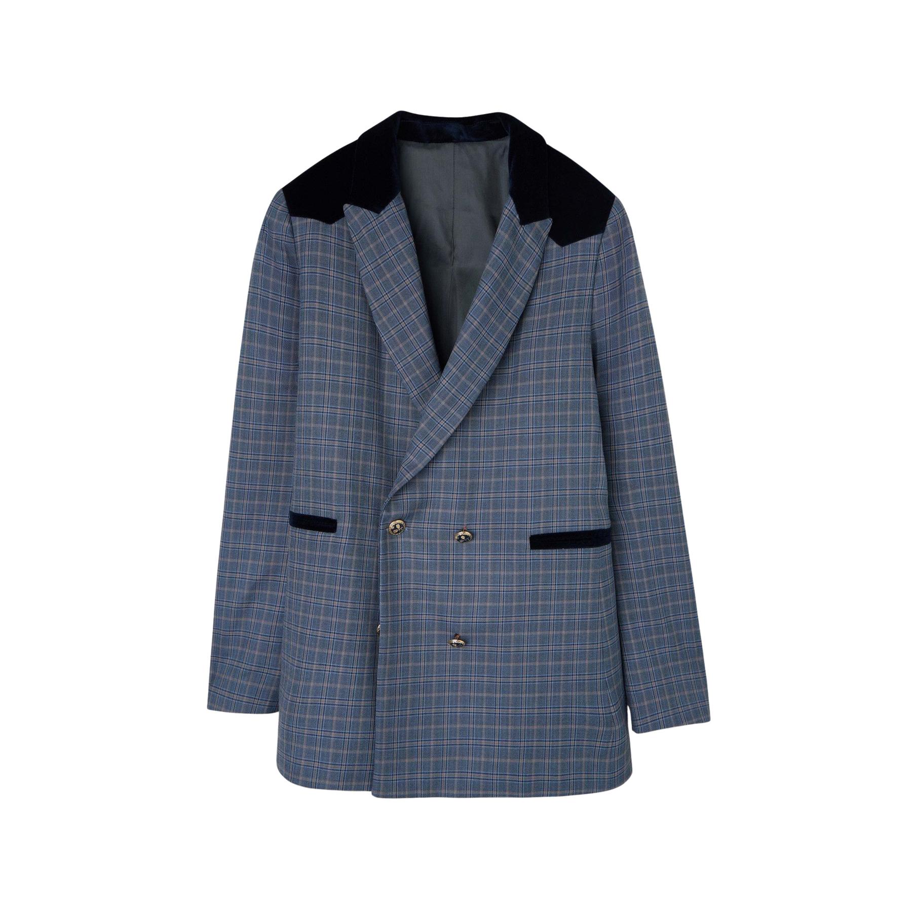 8447340144049 - Karierter Blazer für Damen Silbon