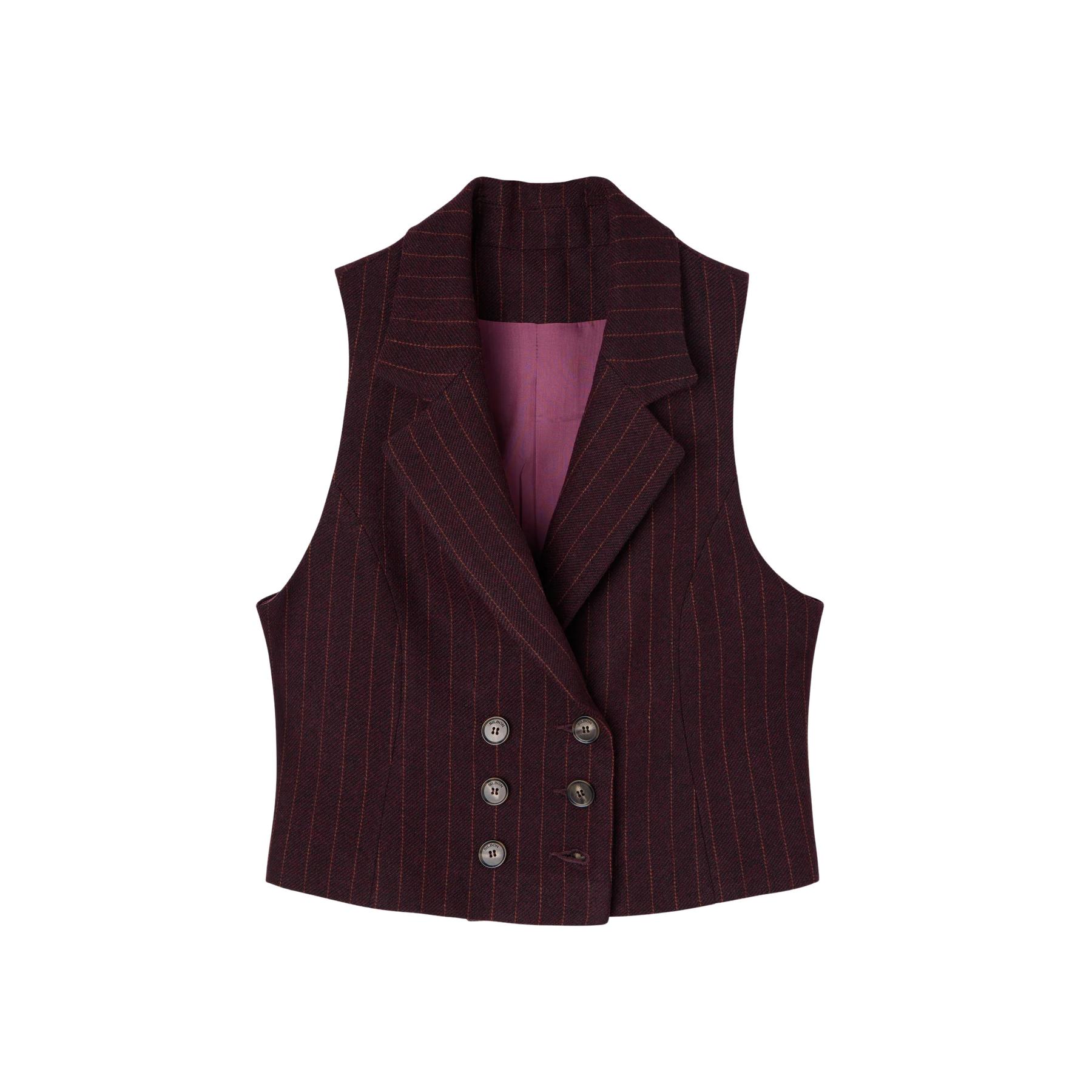 8447340144674 - Gestreiftes Damen-Weste Silbon