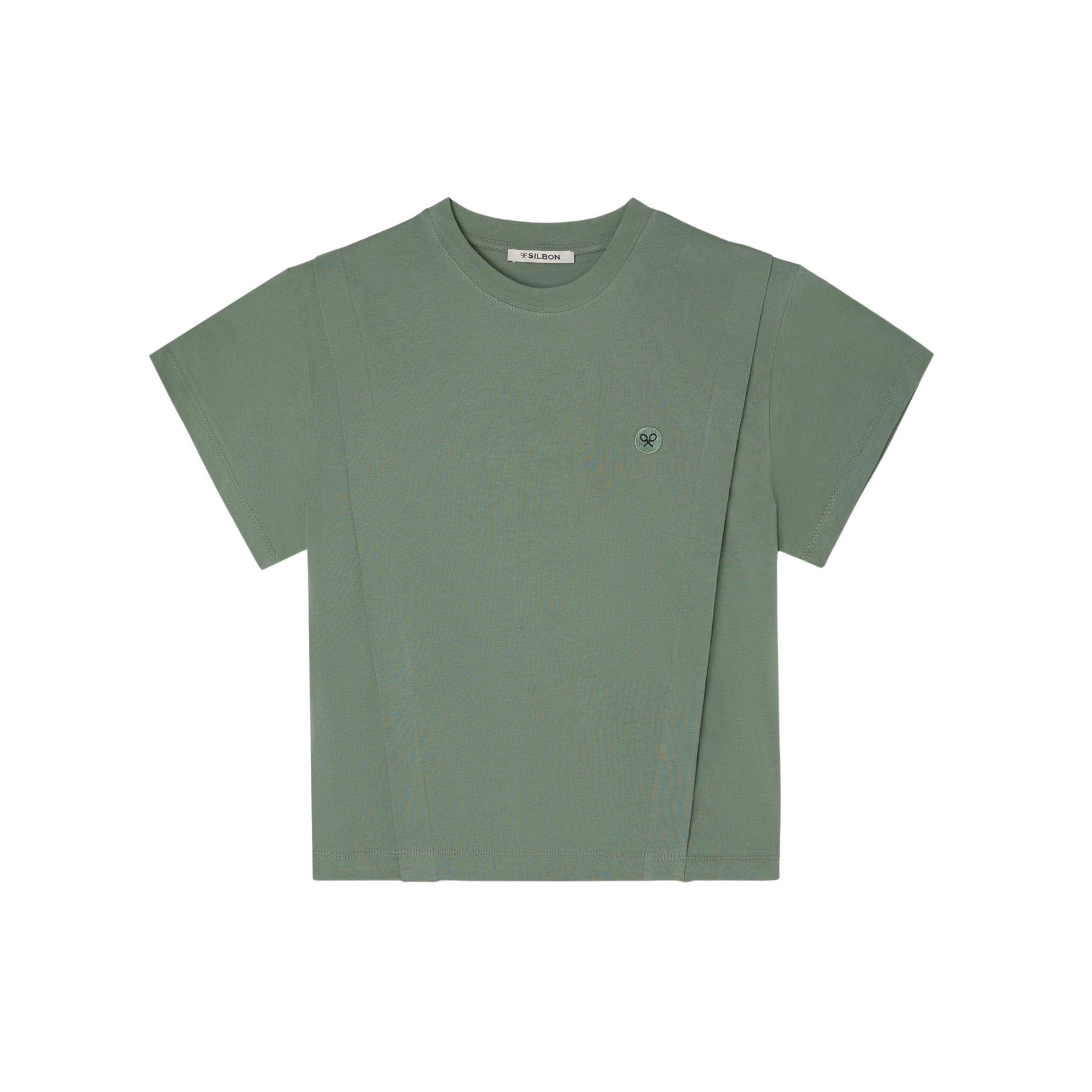 8447340149136 - T-Shirt mit Schulterpolstern für Damen Silbon