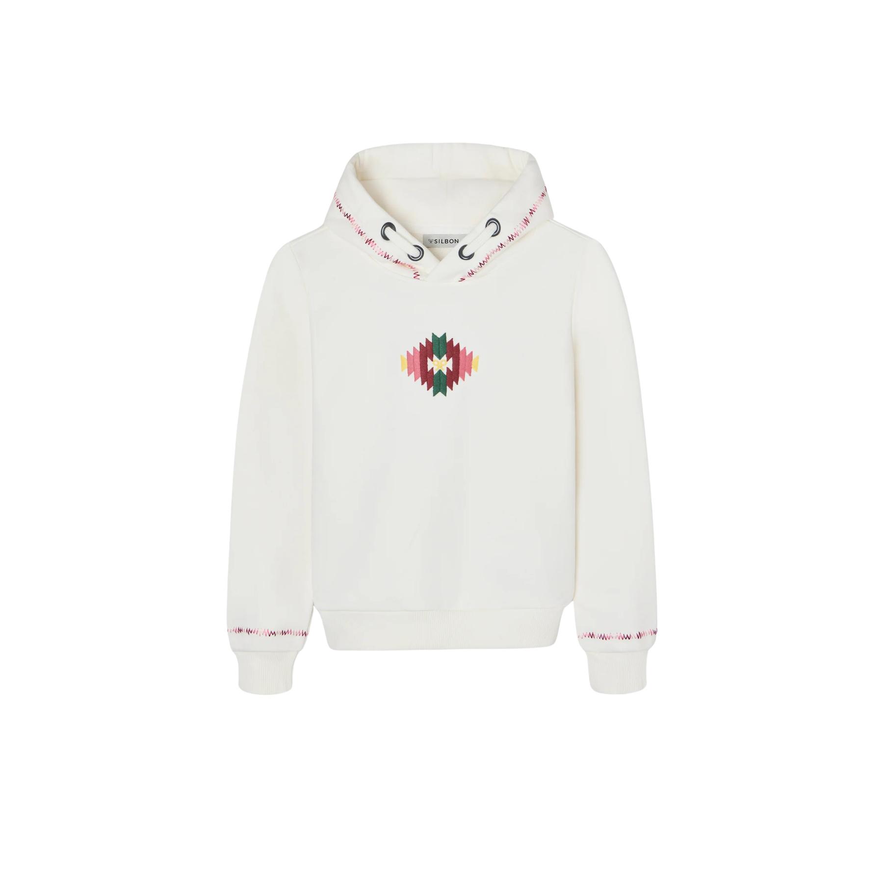 8447340228039 - Mädchen Sweatshirt mit Ethno-Print Silbon