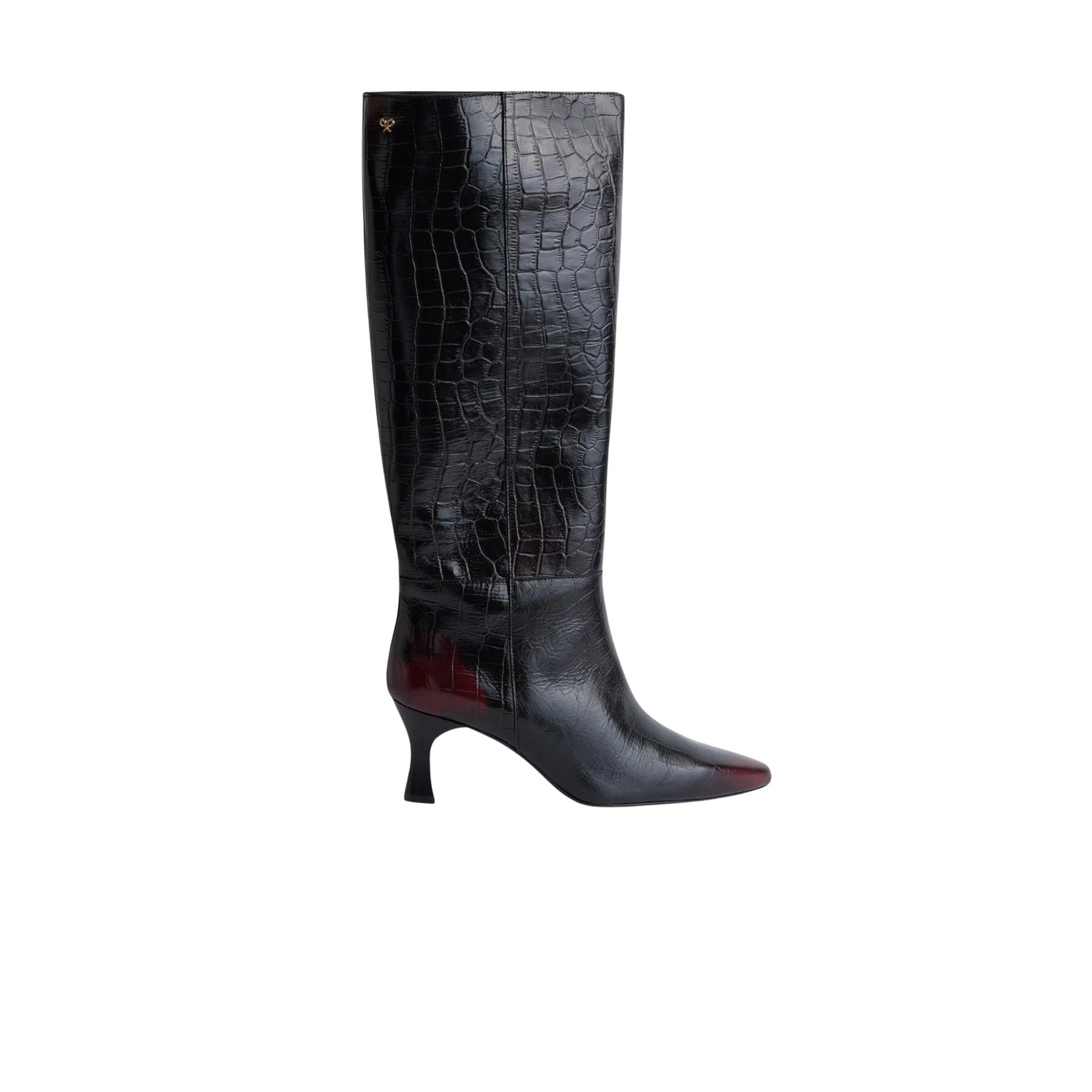 8447340221412 - Kokoleder Stiefel für Damen Silbon