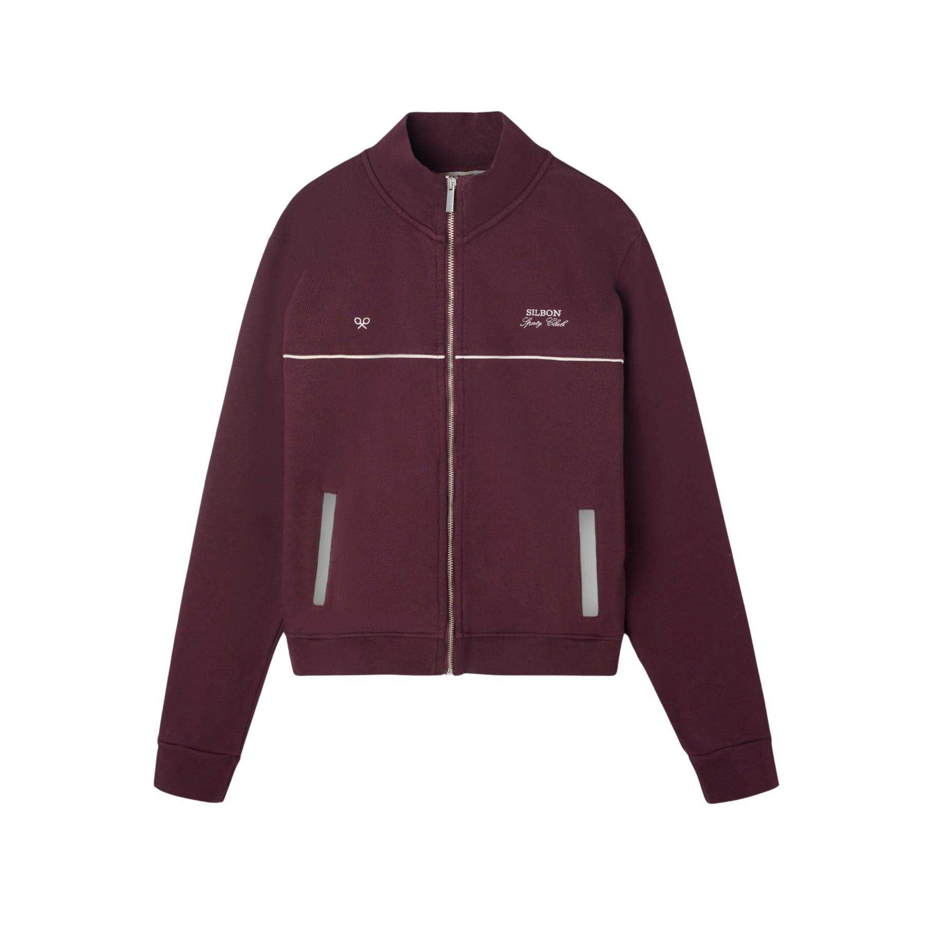 8447340201391 - Damen Sweatjacke aus Baumwolle Silbon