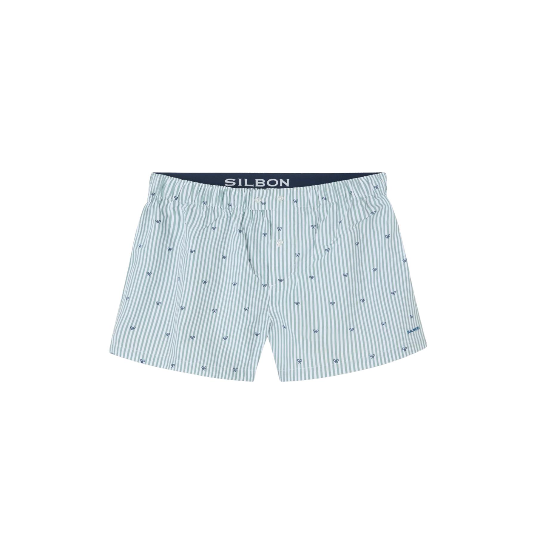 8447340175975 - Gestreifte Boxershorts Silbon