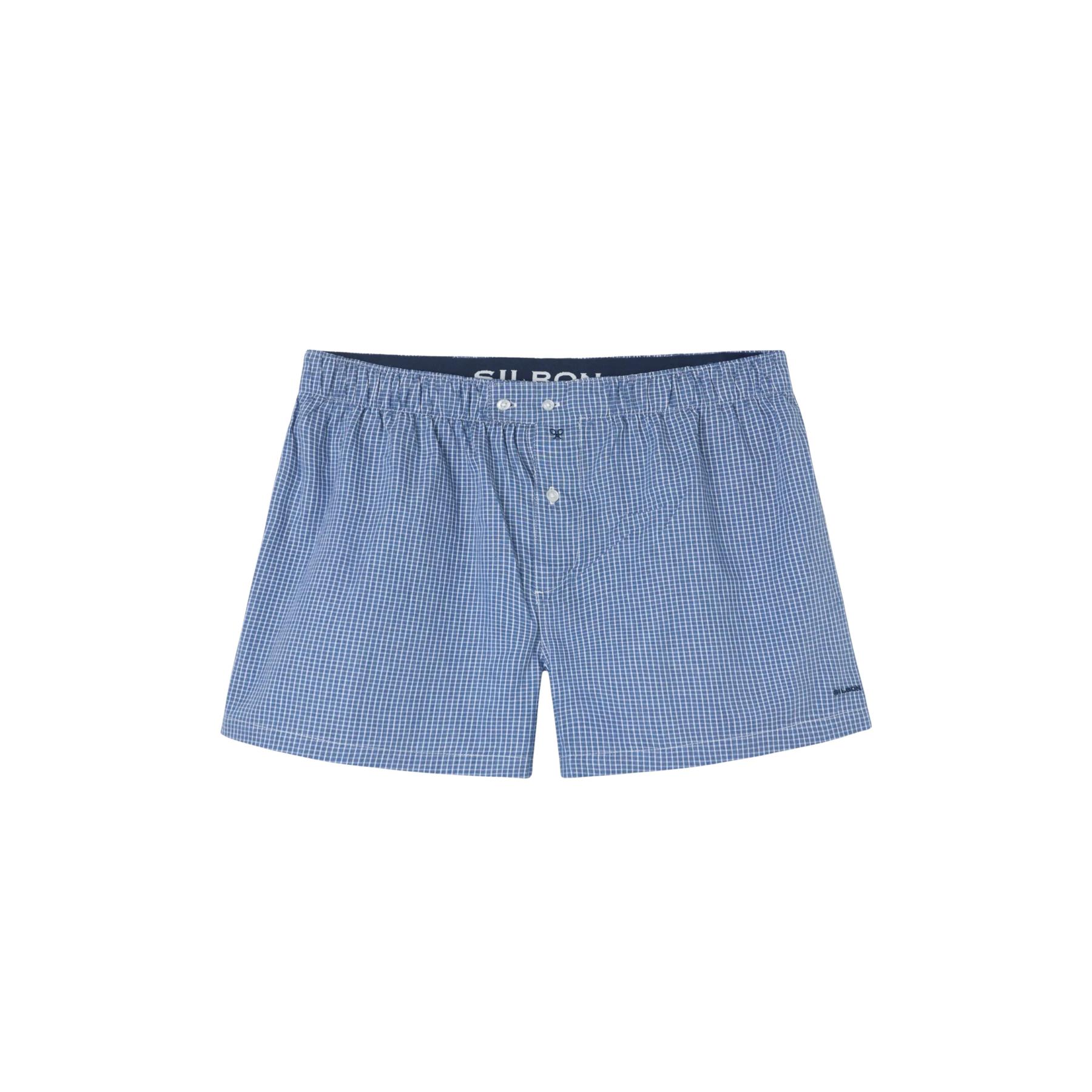 8447340176095 - Karierte Boxershorts Silbon