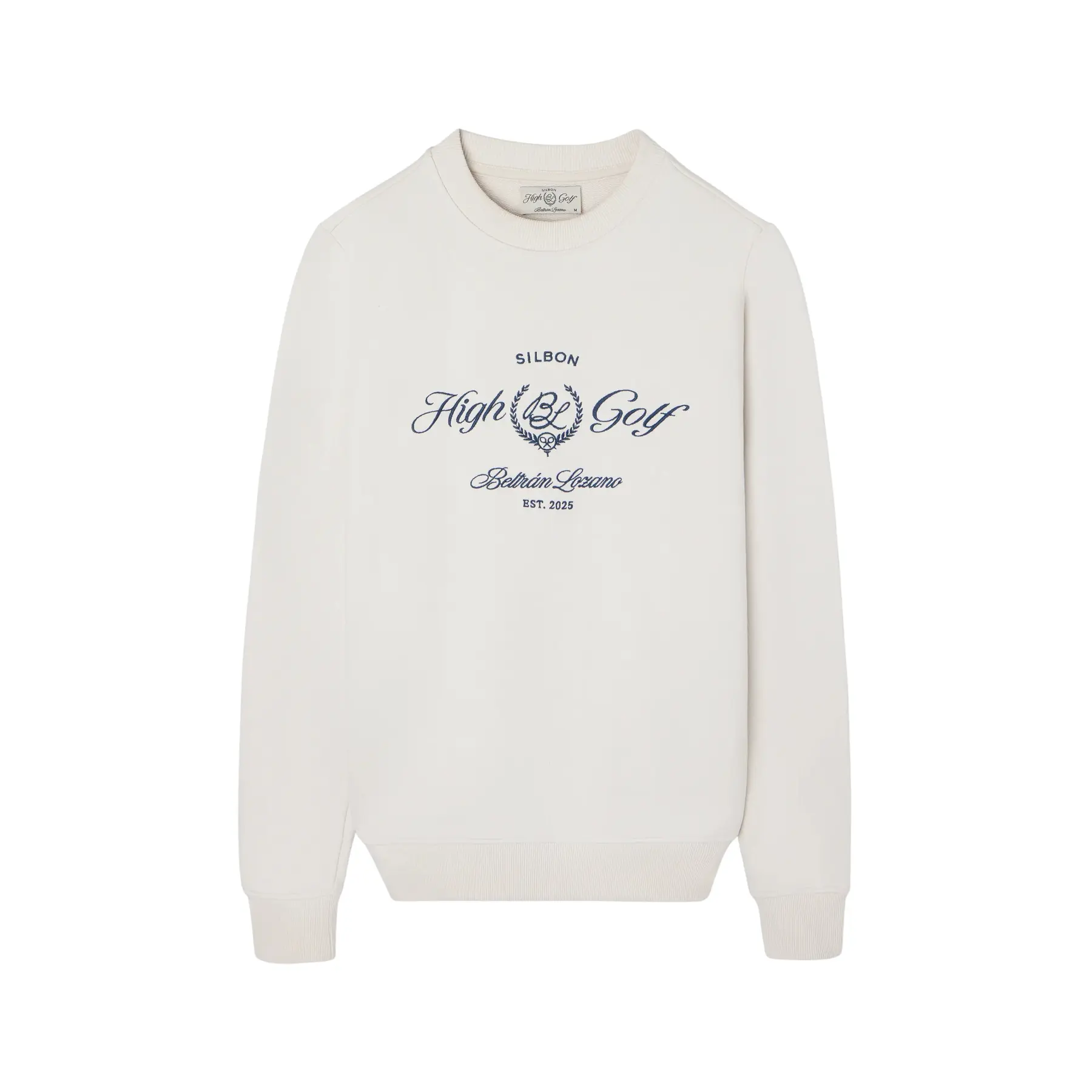 8447340204323 - Bedruckter Beltran Lozano Sweatshirt Silbon