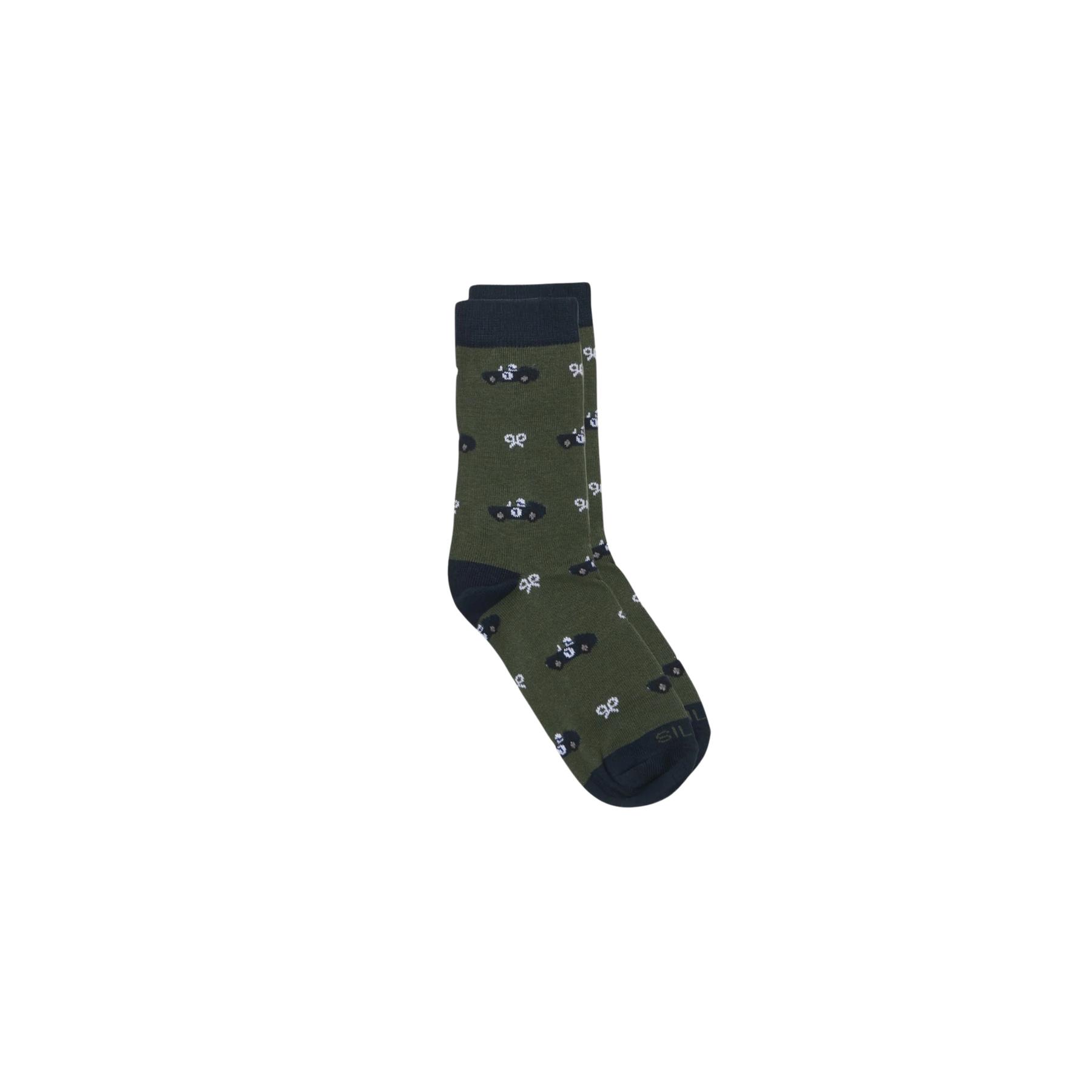 8447340212236 - Socken mit Auto-Muster für Kinder Silbon