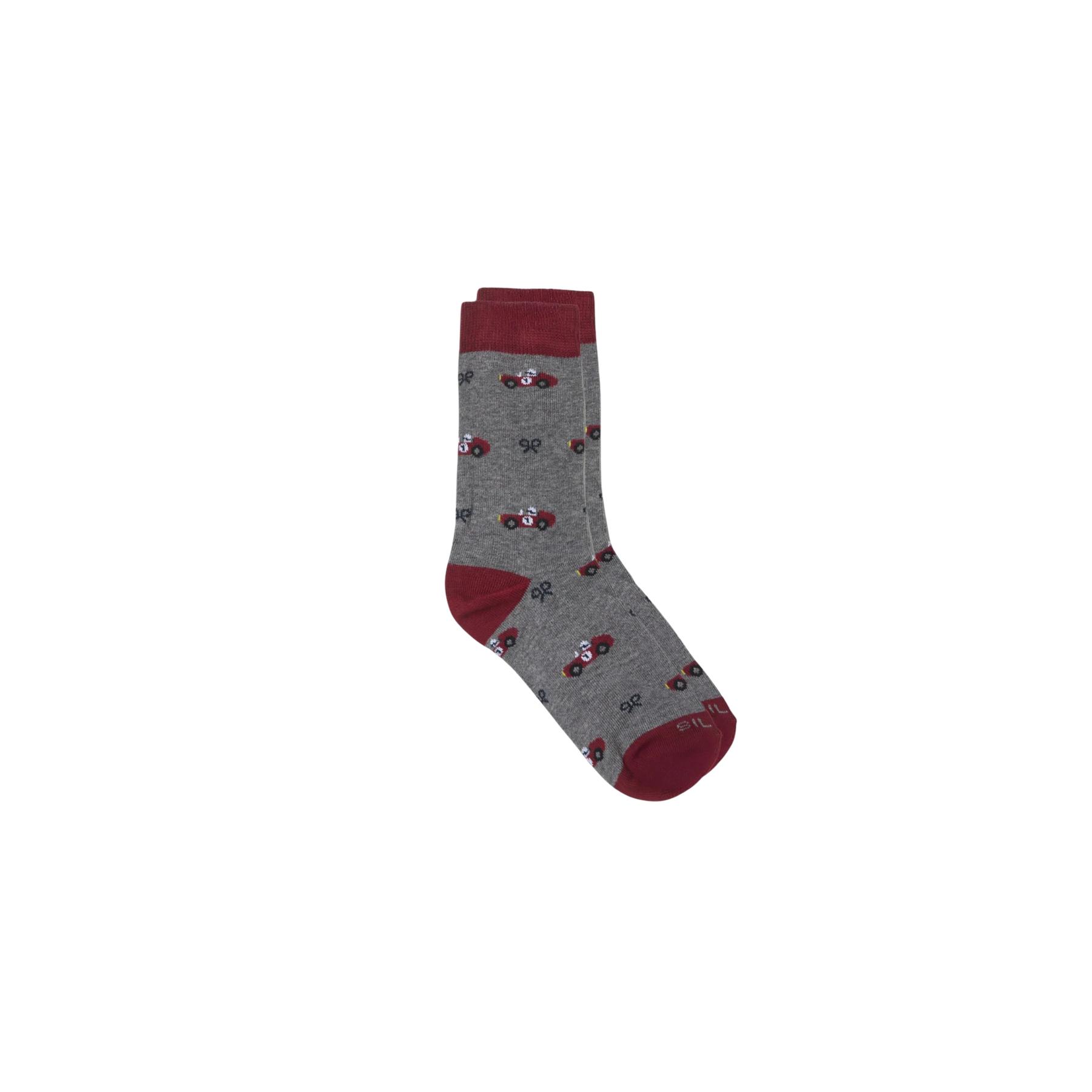 8447340212250 - Kindersocken mit Schläger-Muster Silbon