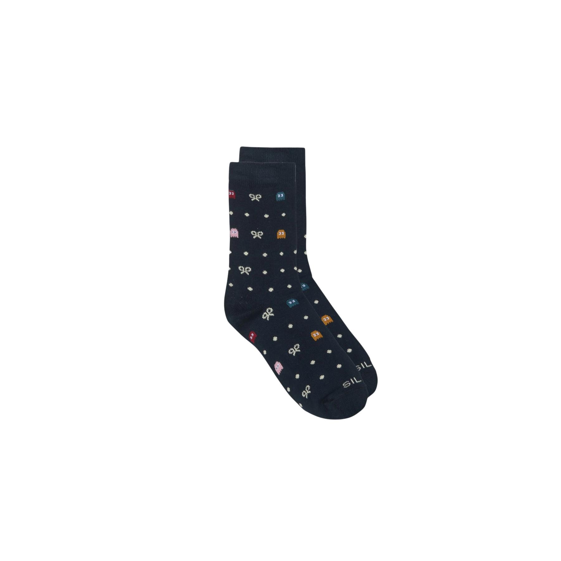 8447340212403 - Pac-Man Socken für Kinder Silbon