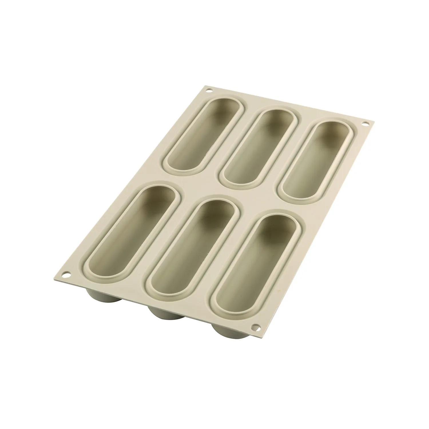 8051085155552 - silikomart 2er-Set Silikon-Backformen in Beige - (B)337 x (T)183 cm