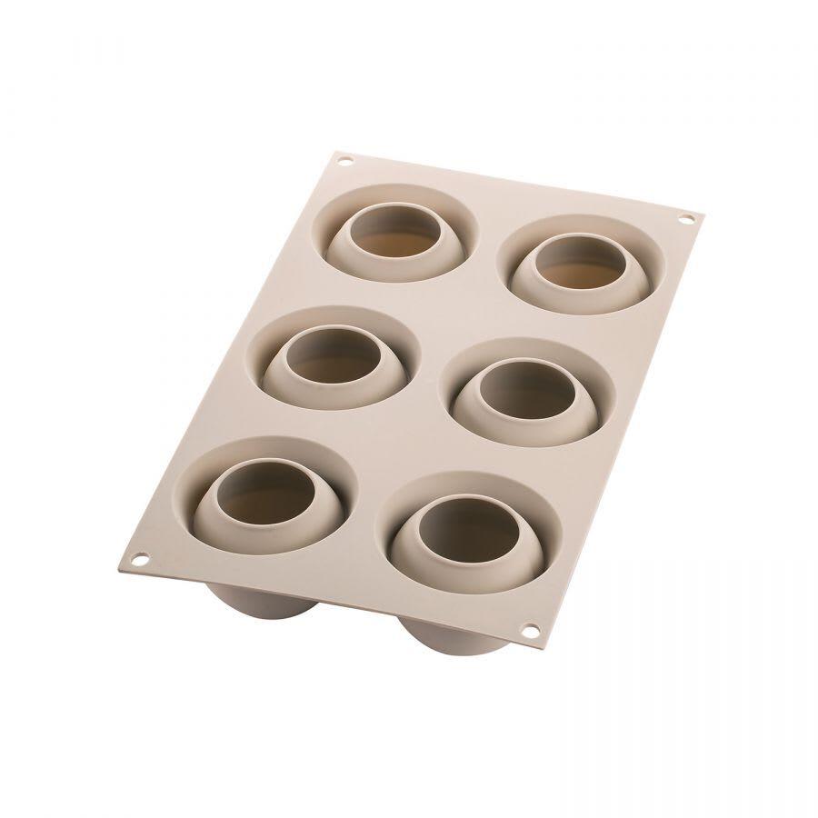 8051085314577 - silikomart Silikon-Pralinenform in Beige - (B)34 x (T)18 cm