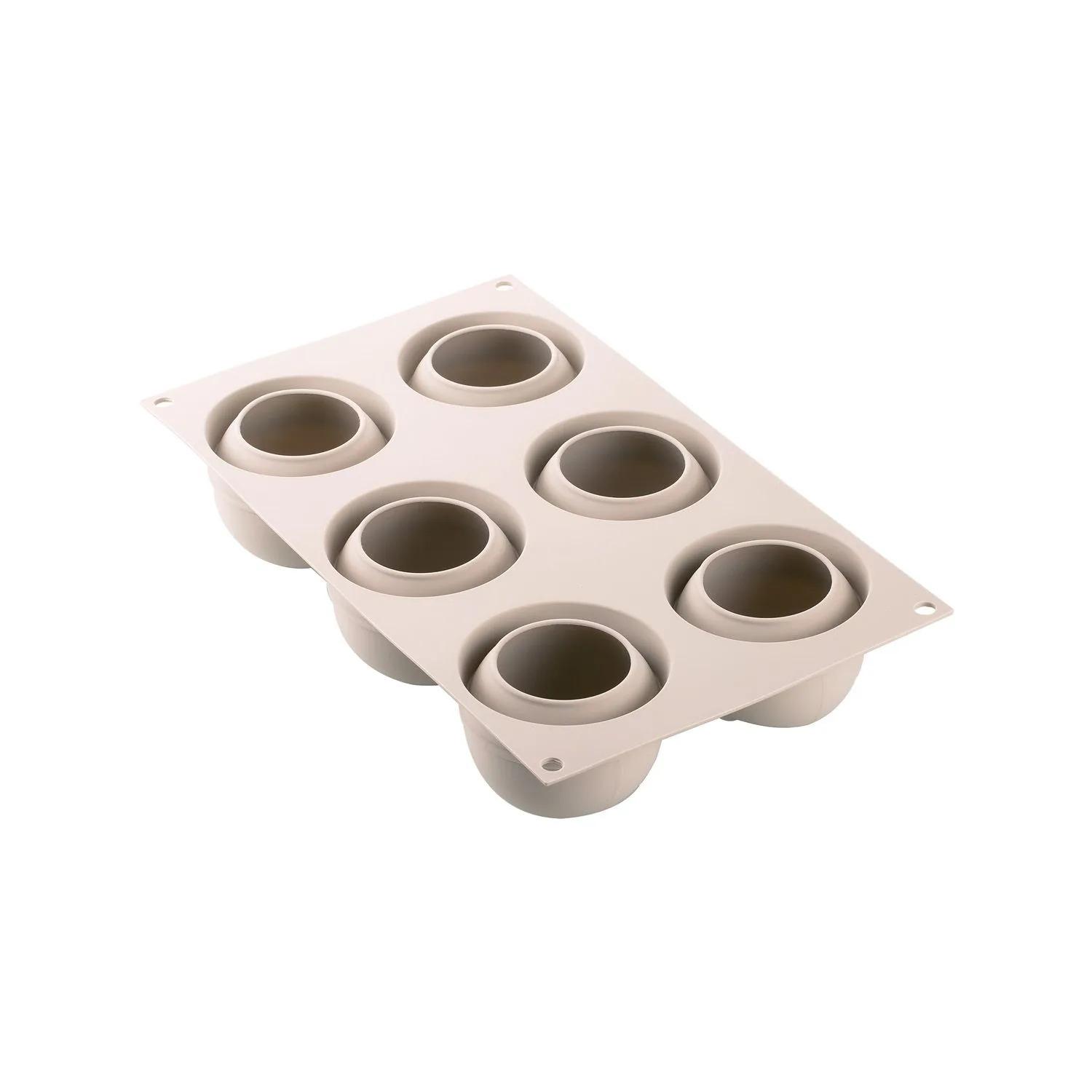 8051085317431 - silikomart Silikon-Pralinenform in Beige - (B)34 x (T)18 cm