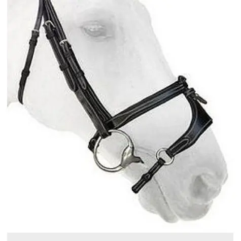 Comparer les prix de Muserolle cheval amovible Silver Crown X-Nose