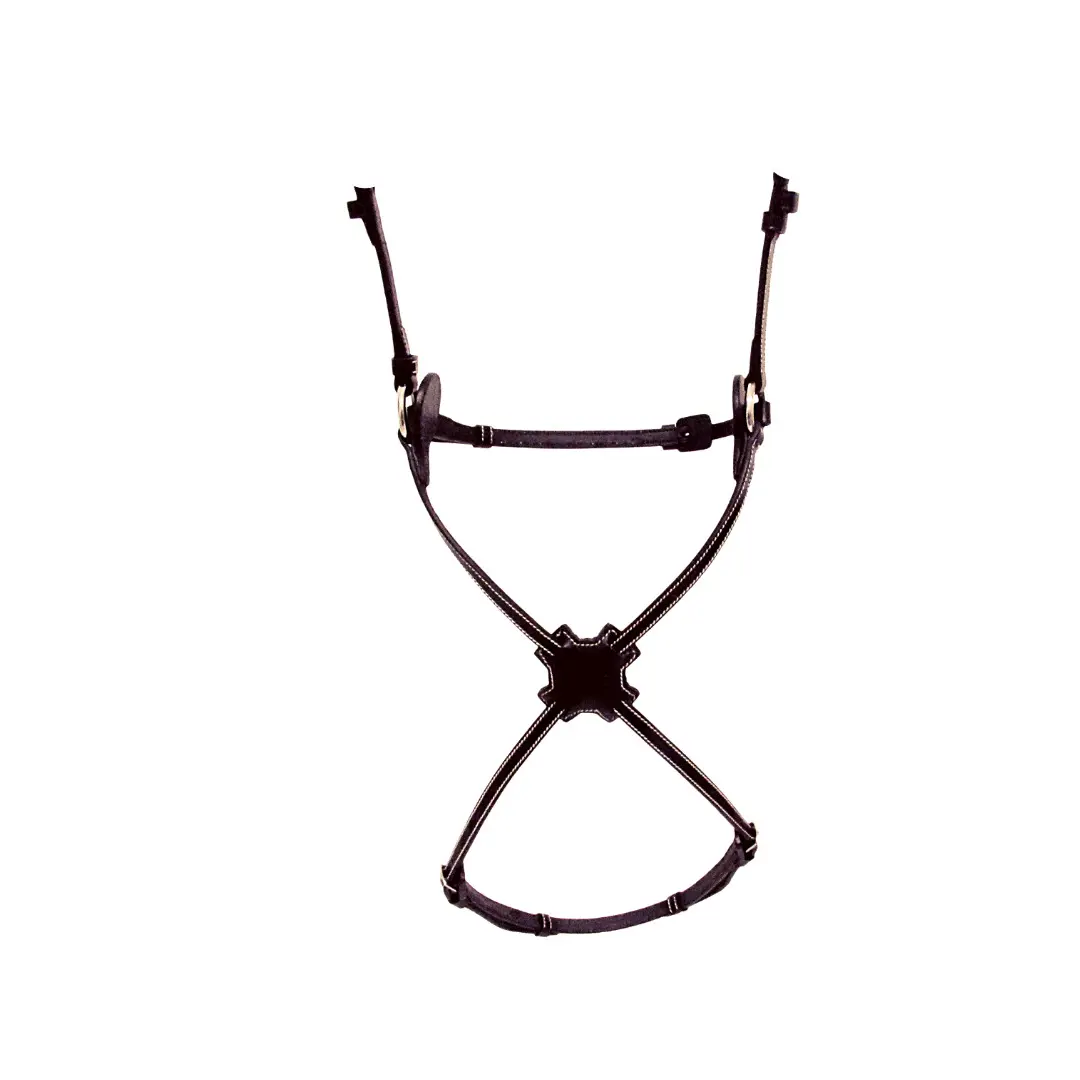 Meilleurs prix pour Muserolle cheval Silver Crown Figure 8