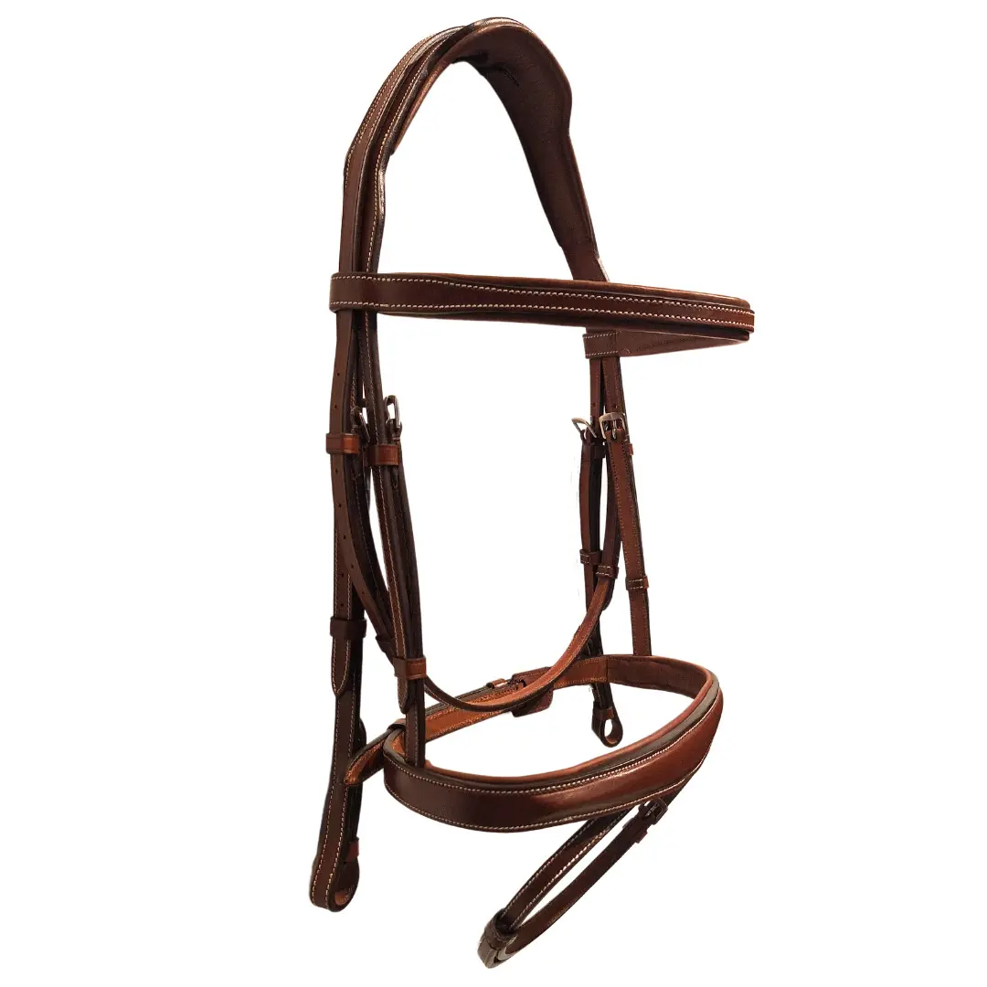 Comparer les prix de Bridon équitation pour cheval Silver Crown Style* Couture