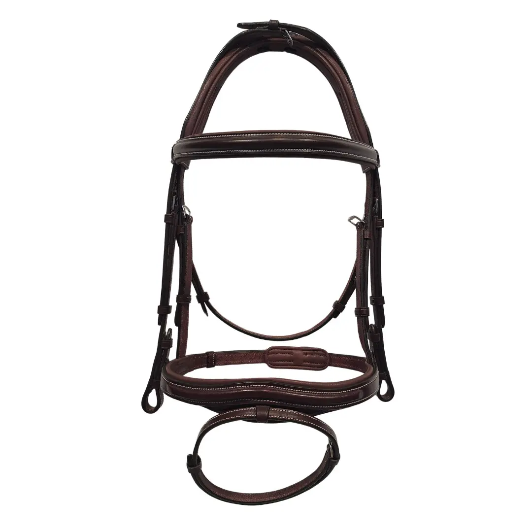 Meilleurs prix pour Bridon équitation pour cheval Silver Crown Style* Design