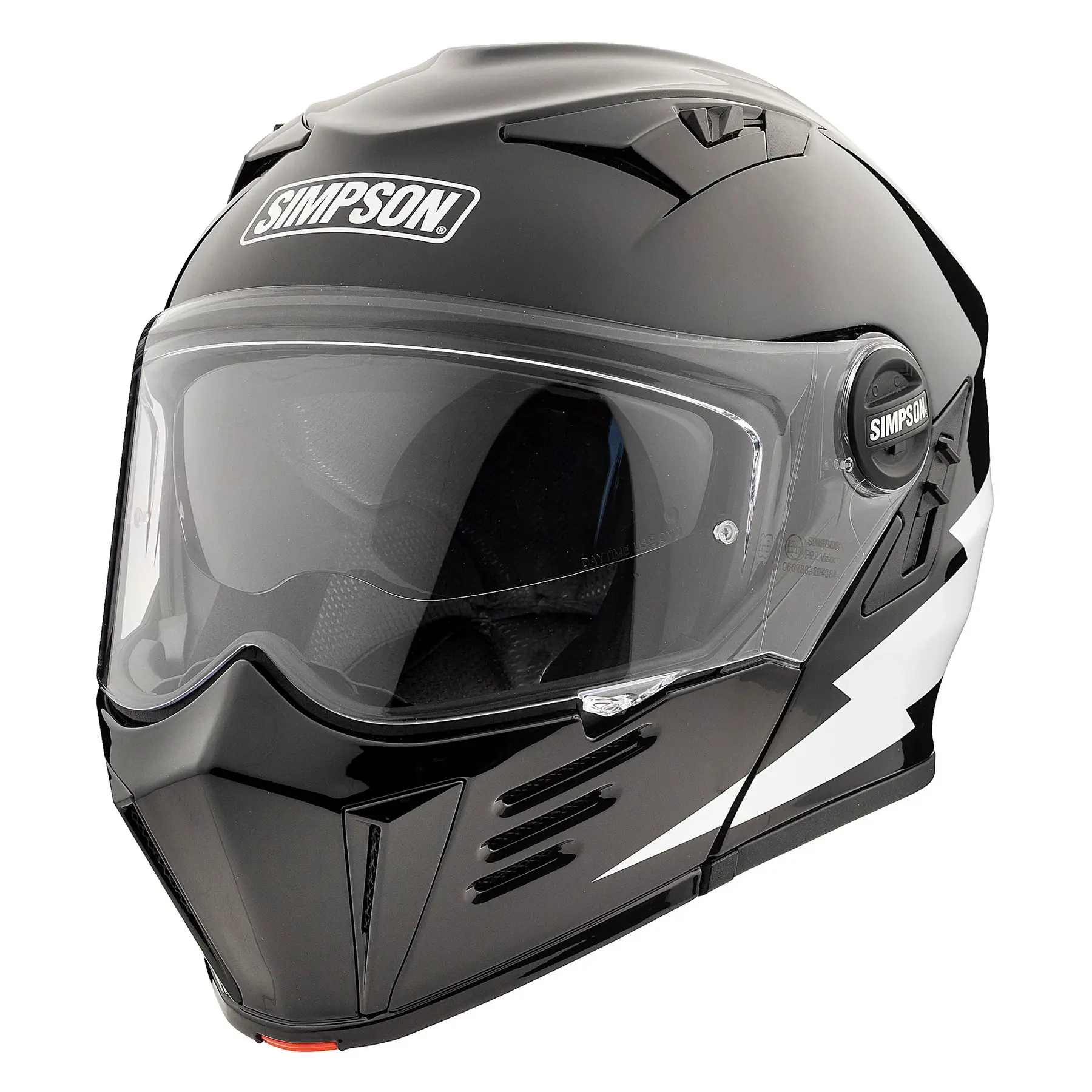 Modularer Motorradhelm Simpson Darksome