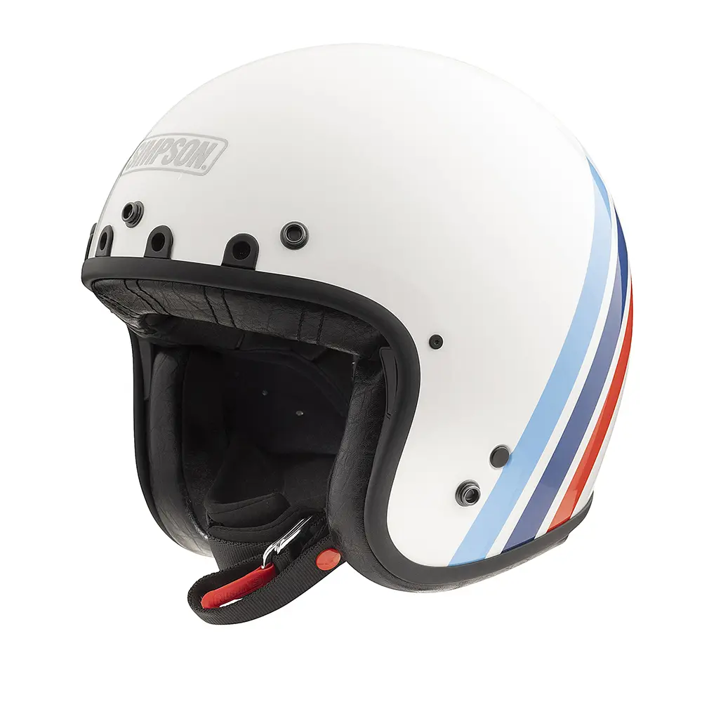Jet-Motorradhelm Simpson Chopper