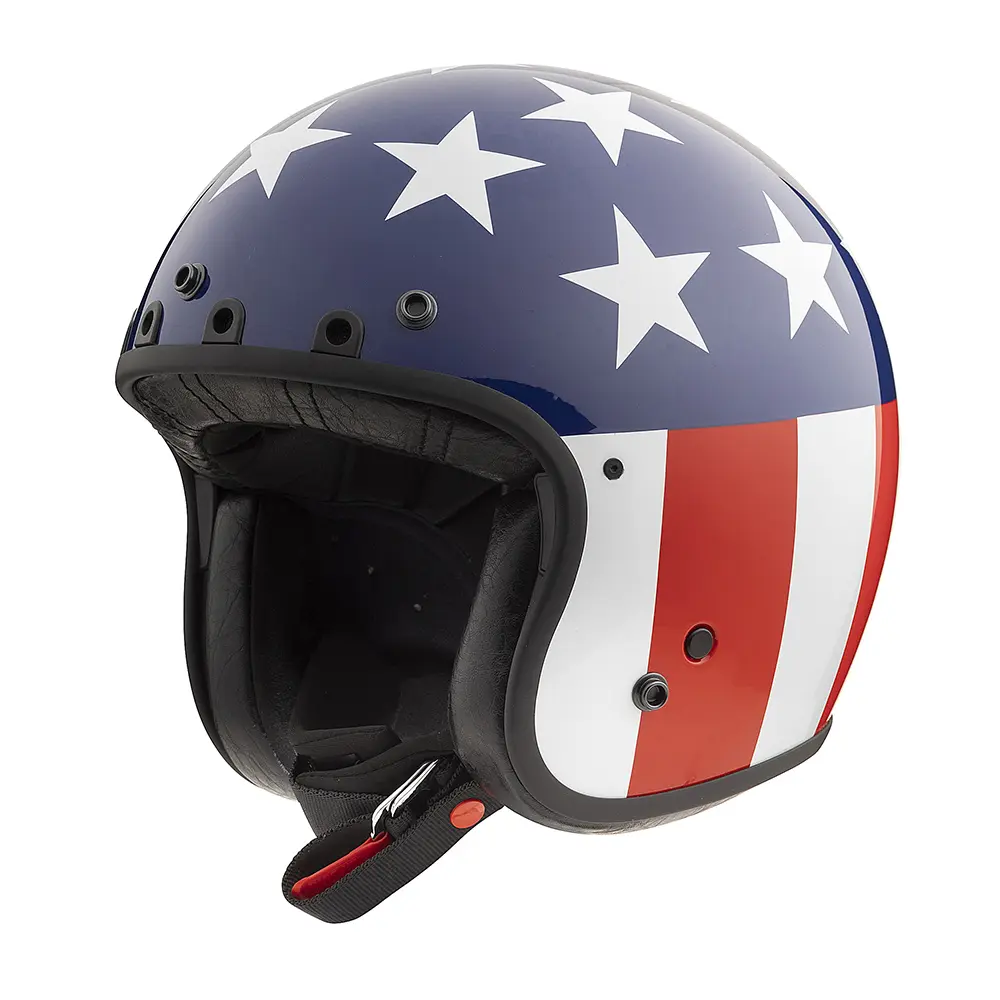 Jet-Motorradhelm Simpson Chopper