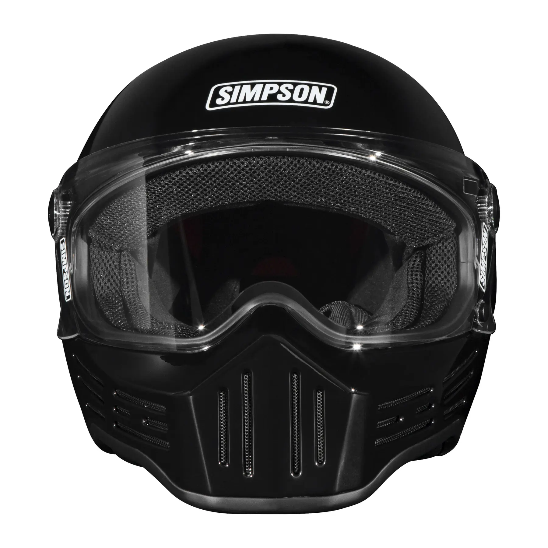 Motorrad-Integralhelm Simpson M30