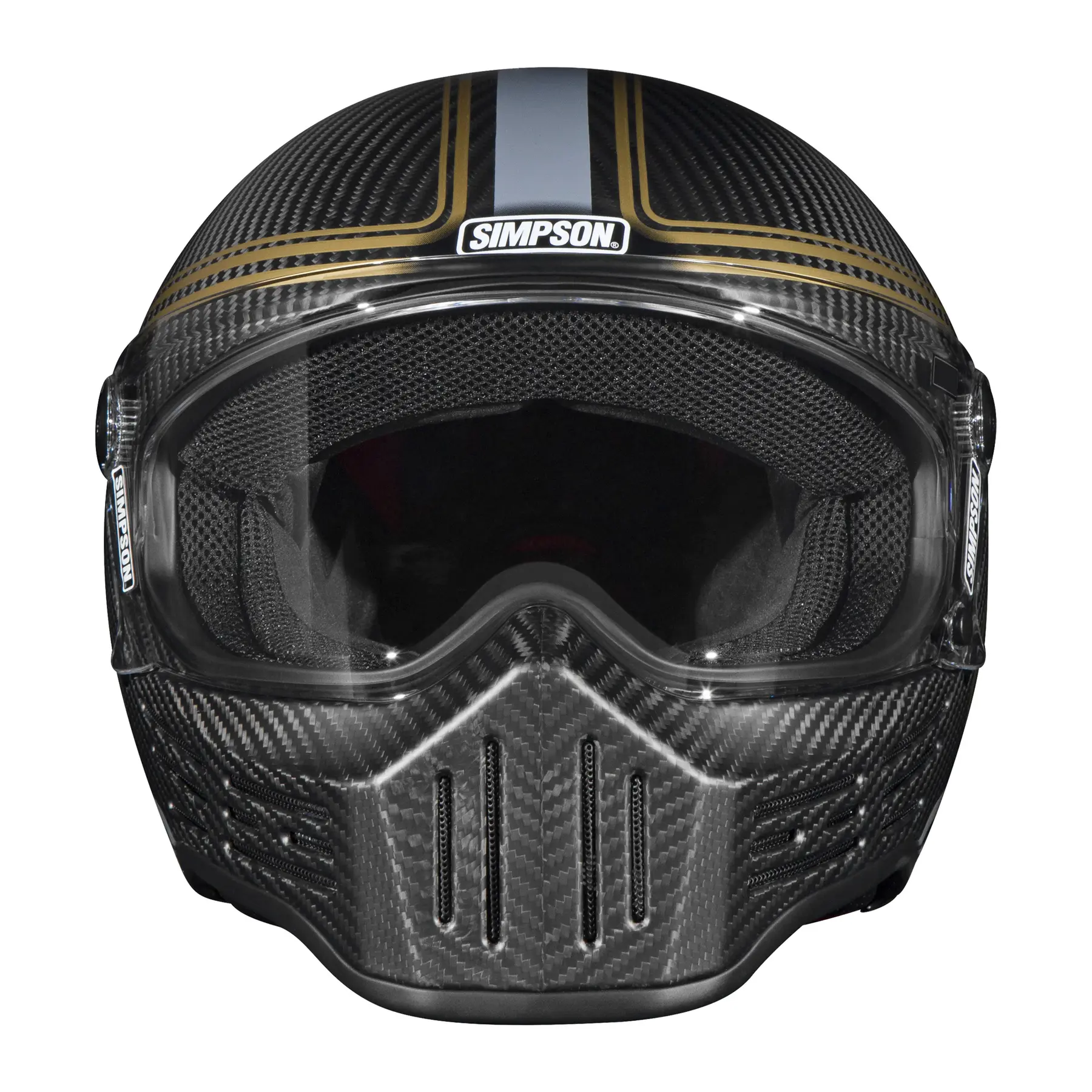 Motorrad-Integralhelm Simpson M30