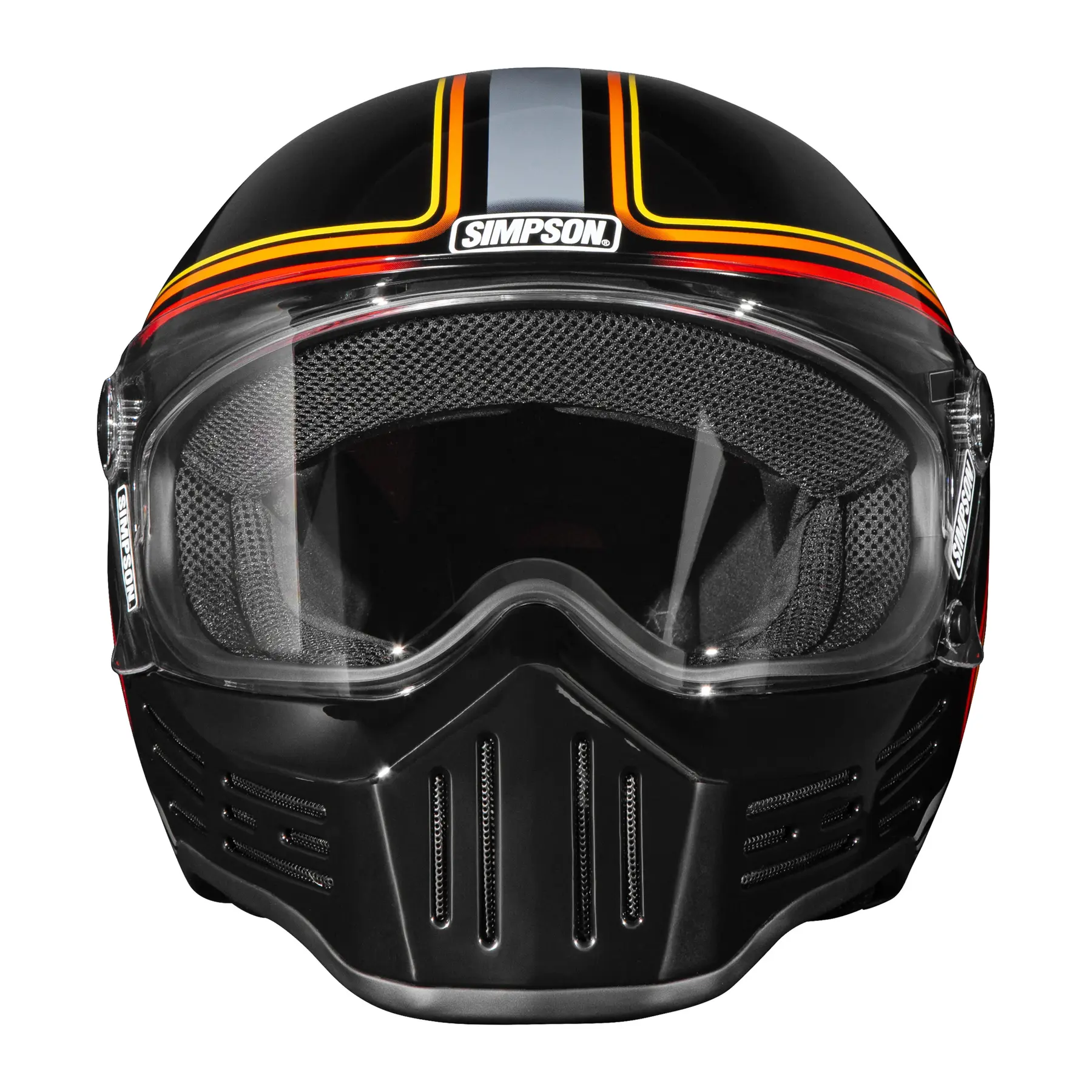 Motorrad-Integralhelm Simpson M30