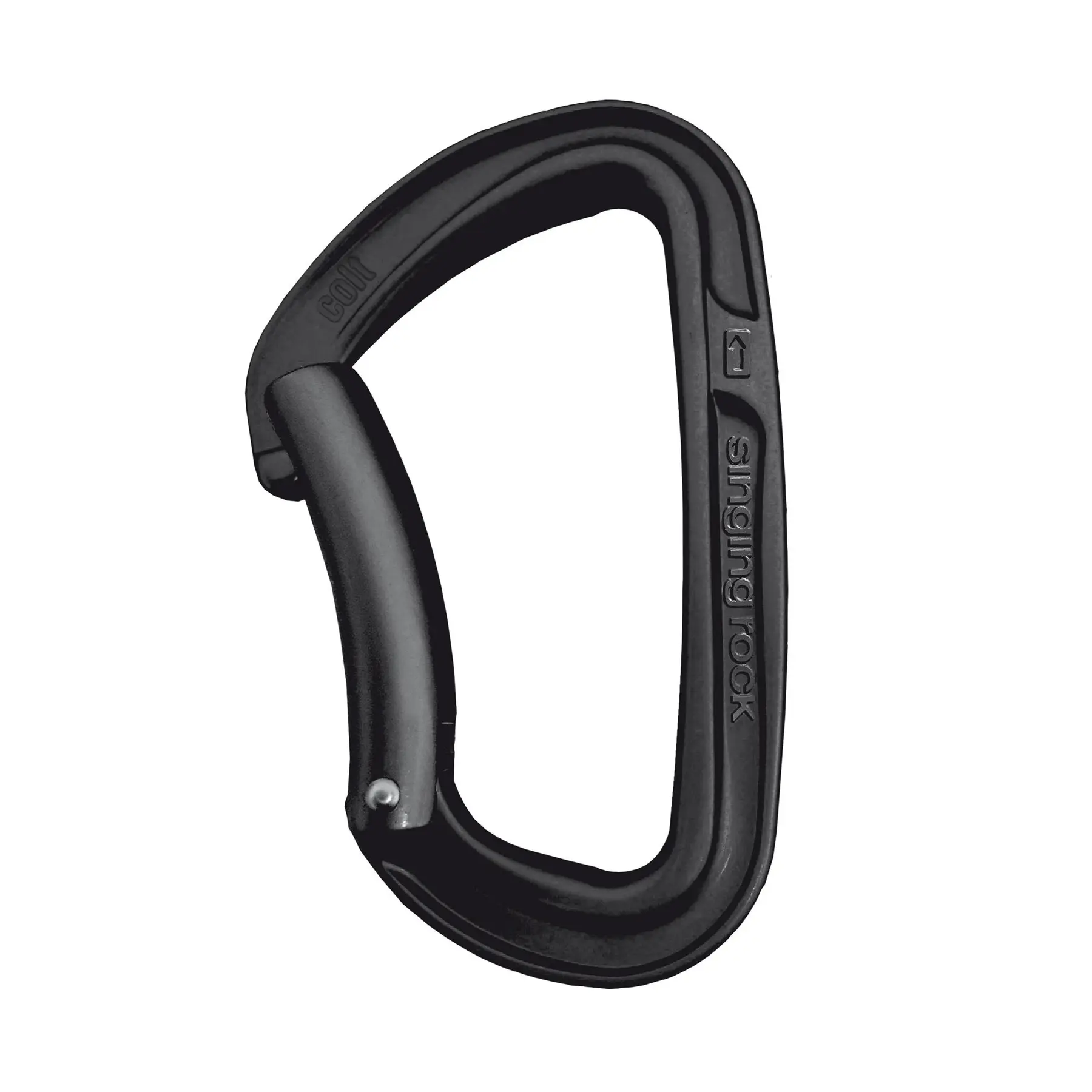 Gekröpfter Kletterkarabiner Singing Rock Colt
