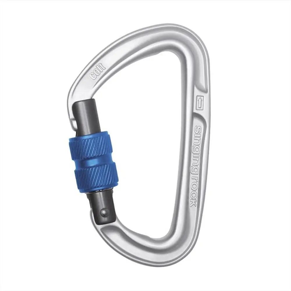 Kletterkarabiner mit Schraubverschluss Singing Rock Colt
