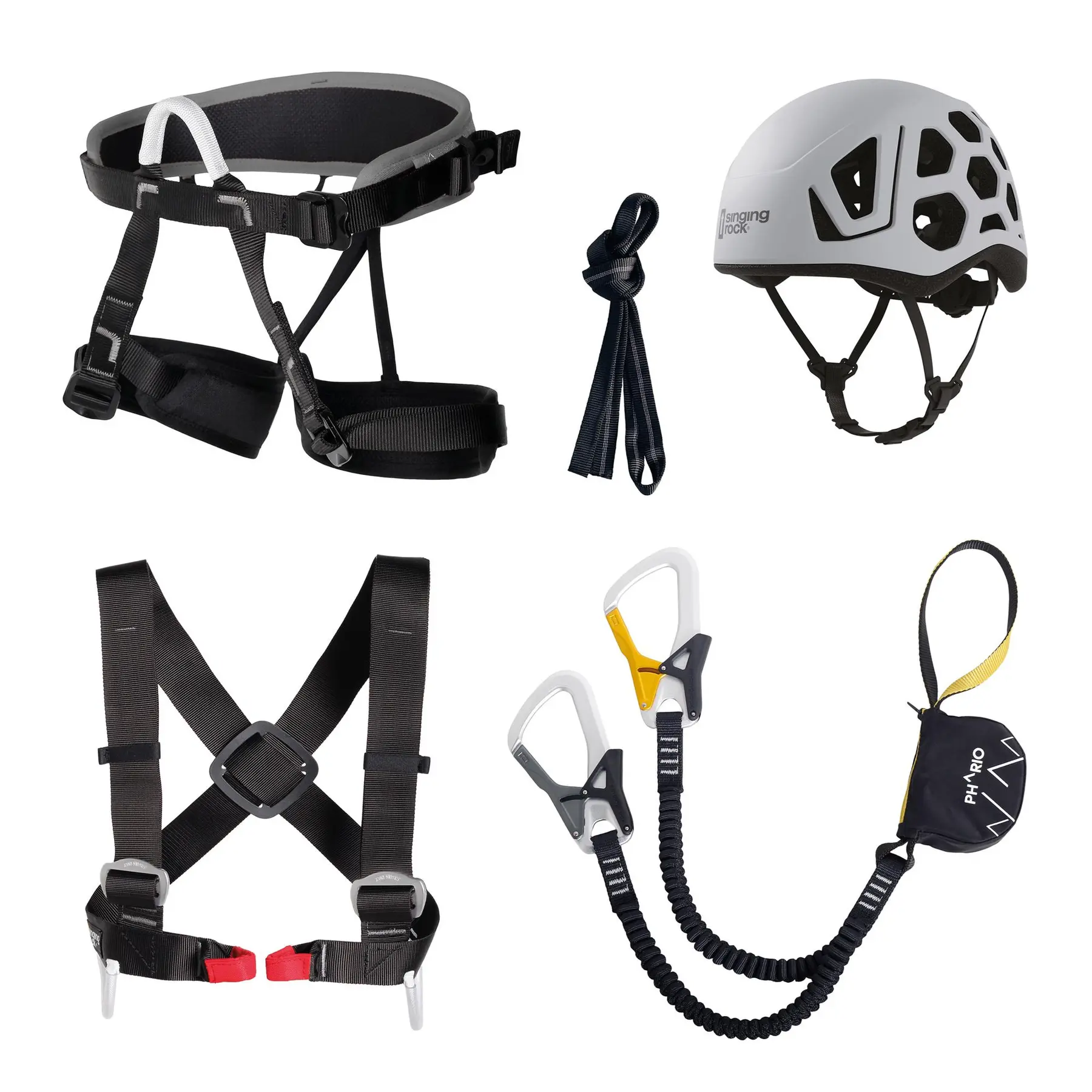 Klettergurt-Set Singing Rock Ferrata Exp II