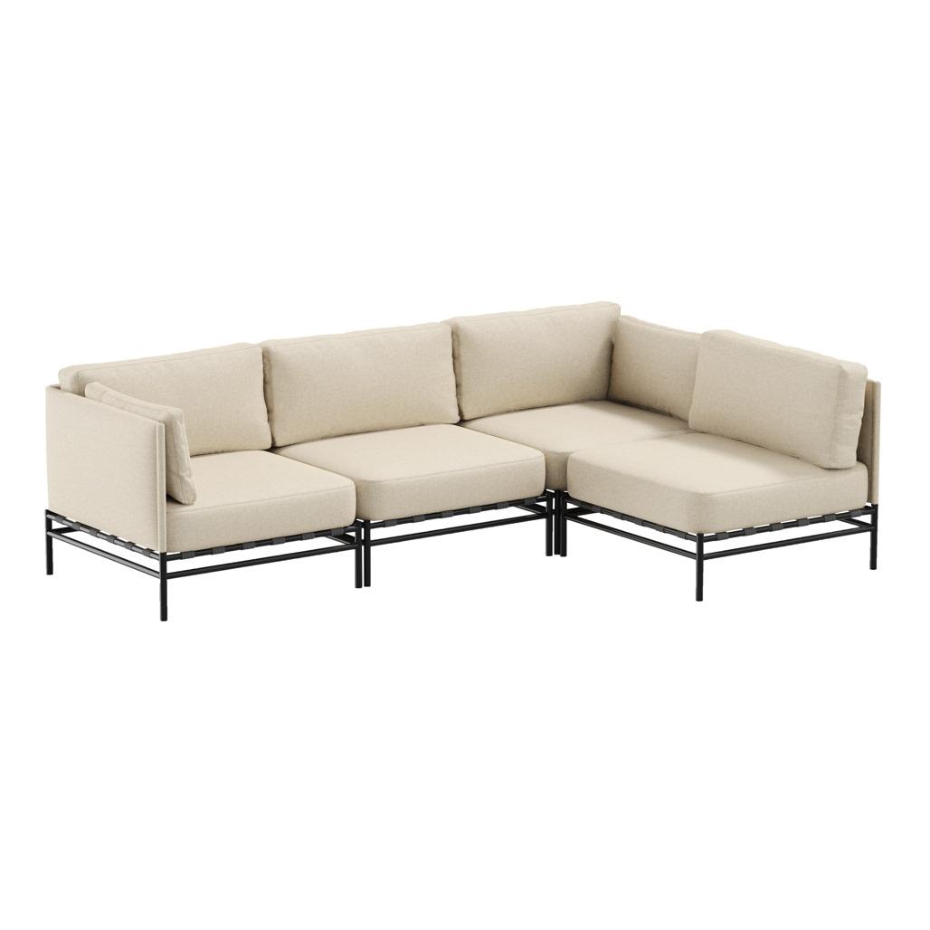 5905745640571 - 3-Sitzer Sofa + Einzelmodul Dandy