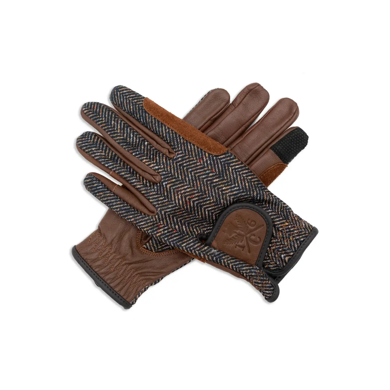 Gants d'équitation en cuir Sixteen Cypress Heritage 16C