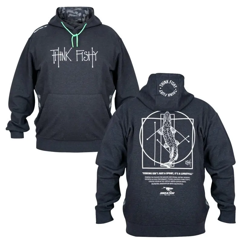 Kapuzensweatshirt Skeater Think Fishy