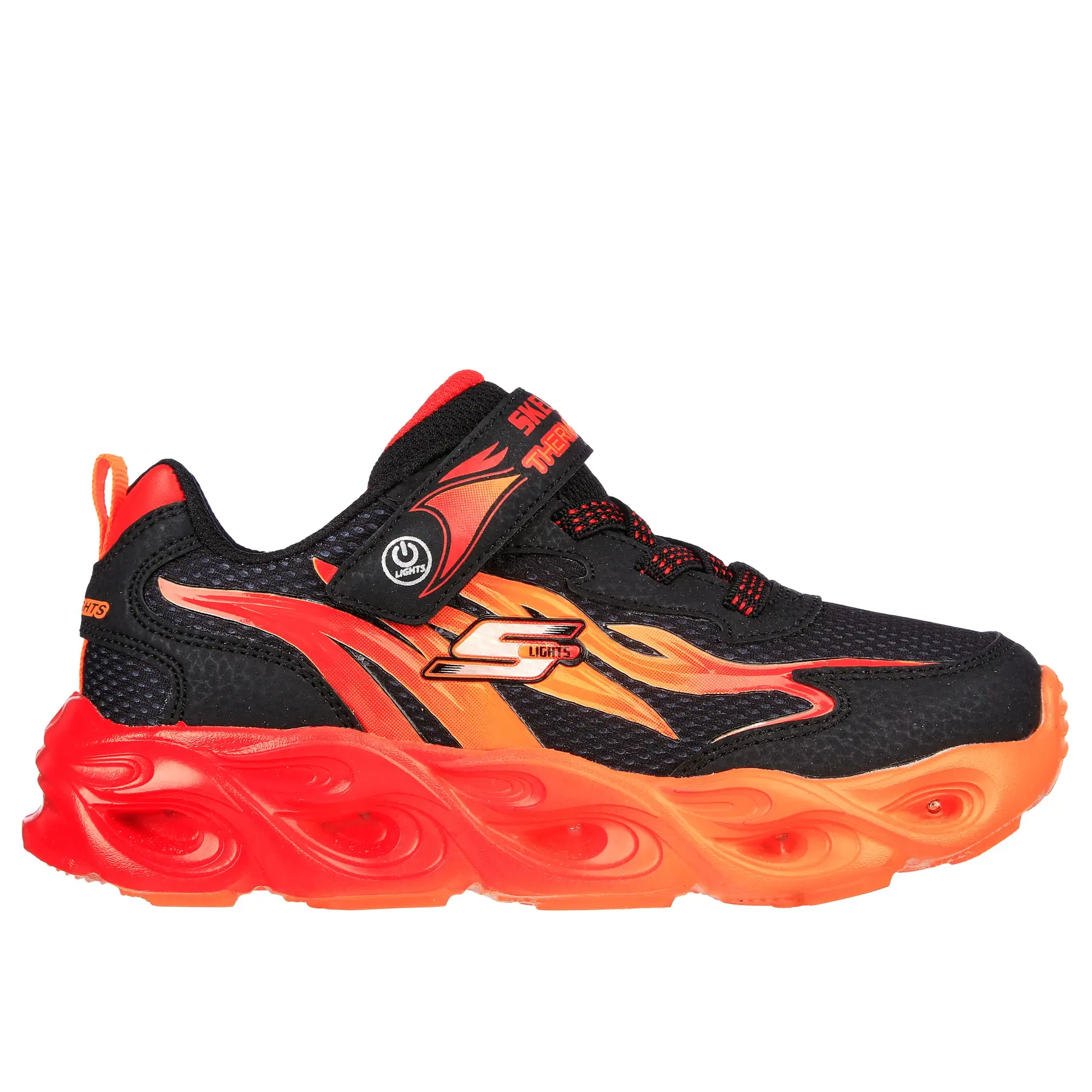 Skechers Thermo Flash Sneakers zwart Textiel - Heren
