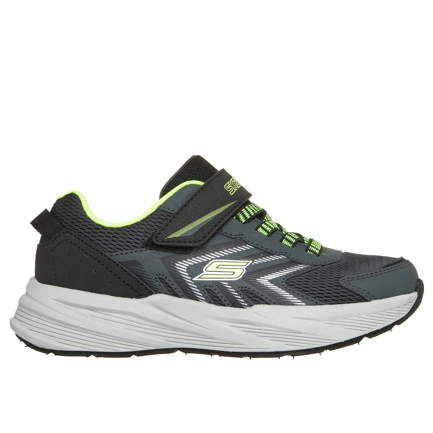 Skechers Microspec Tread Schoenen Zwart EU 27 Jongen