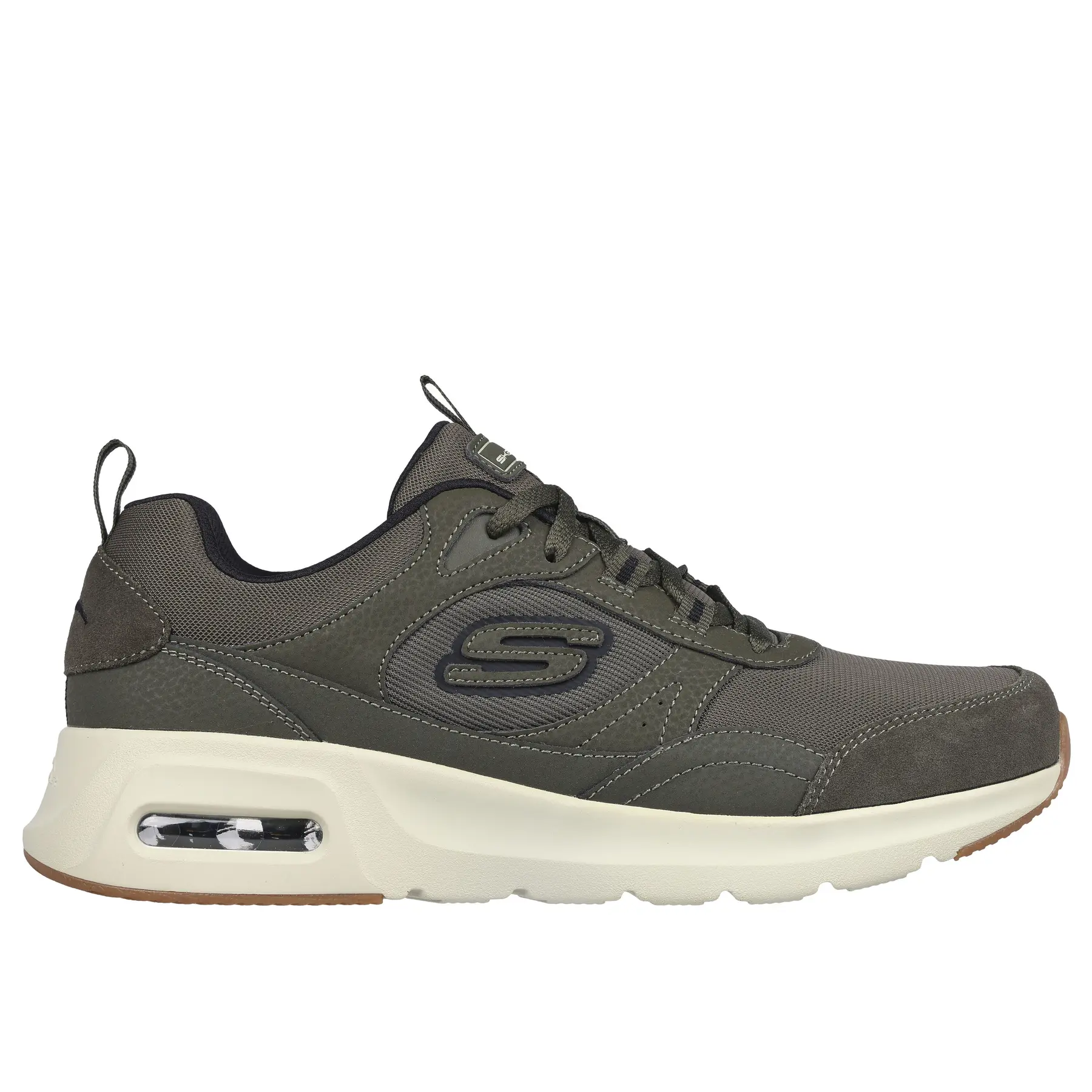 0196989455860 - Herren Fitnessschuhe Skech-Air Court olive Größe 45 232646