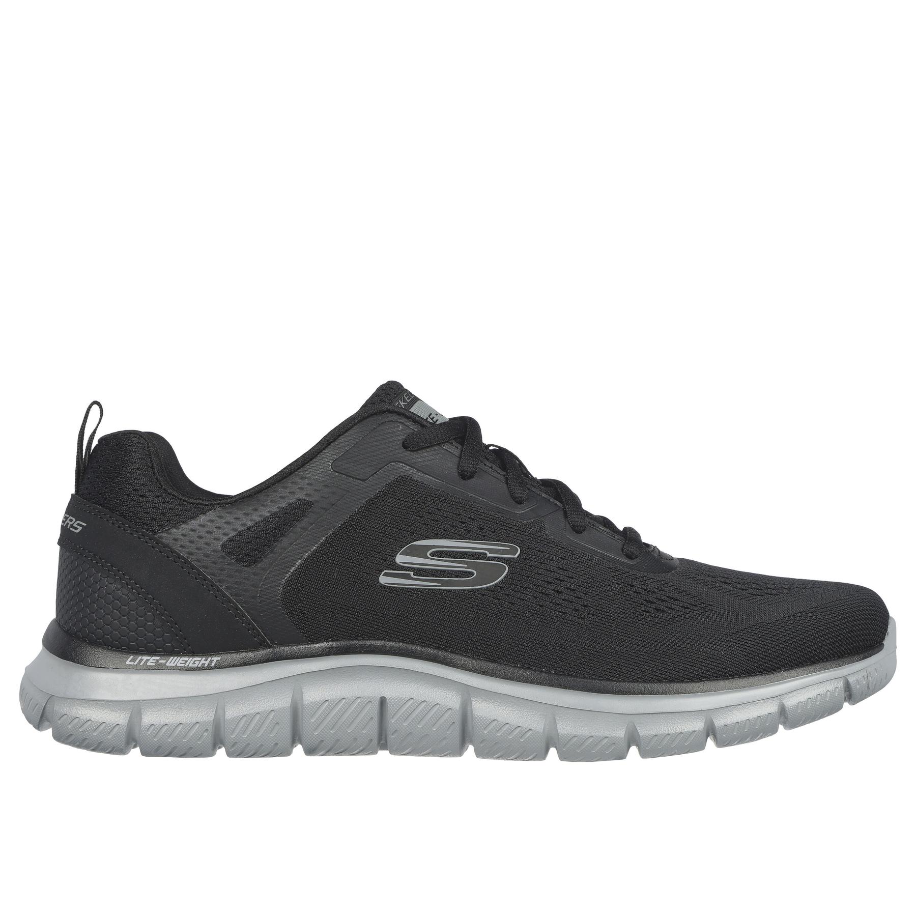 0196989490465 - SKECHERS® Track Sneaker Broader Memory Foam waschbar für Herren schwarz 44