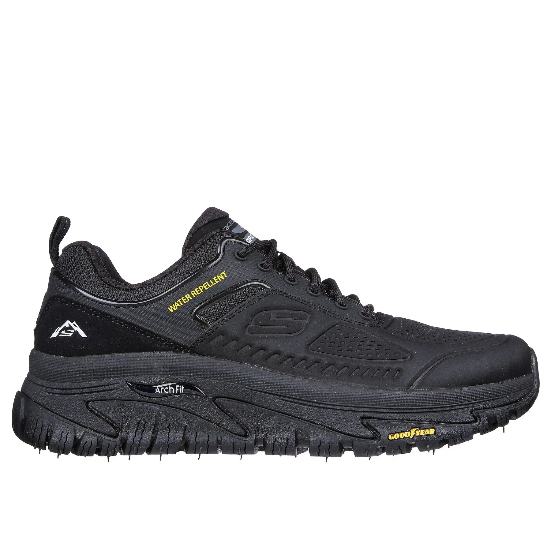 Skechers Heren Sportschoenen Arch Fit Zwarte Wegwandelaar 41,5 EU