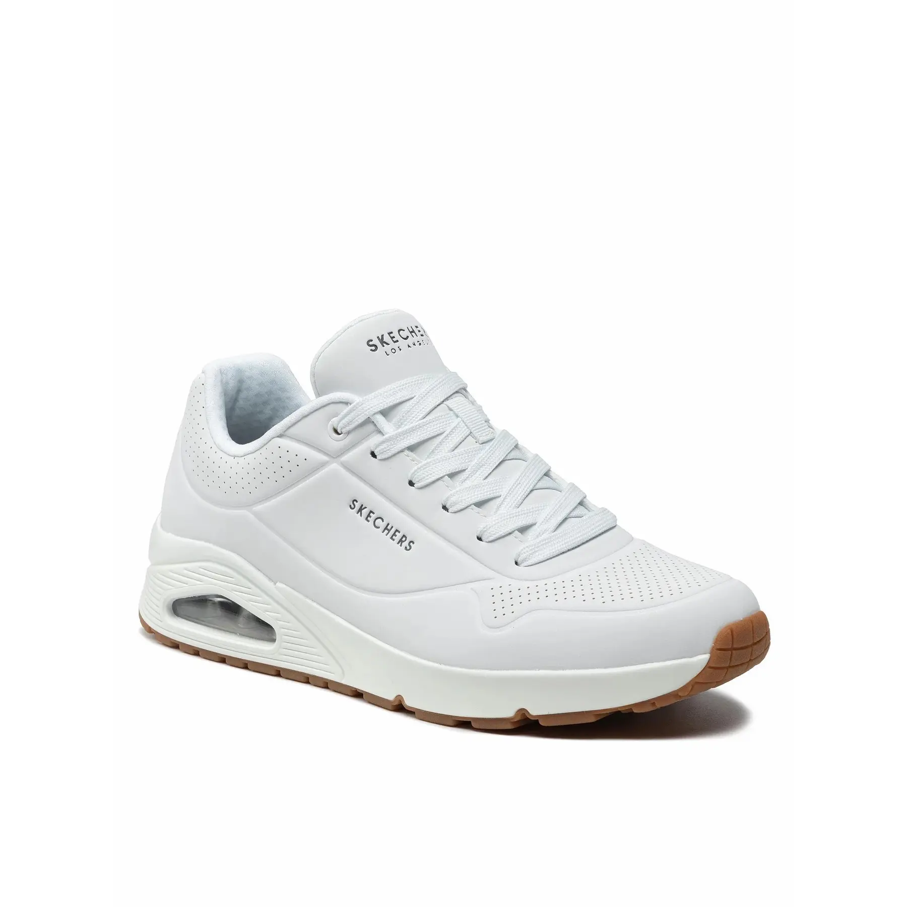 0193113436955 - Skechers Schnürschuhe in weiß Sneaker für Herren