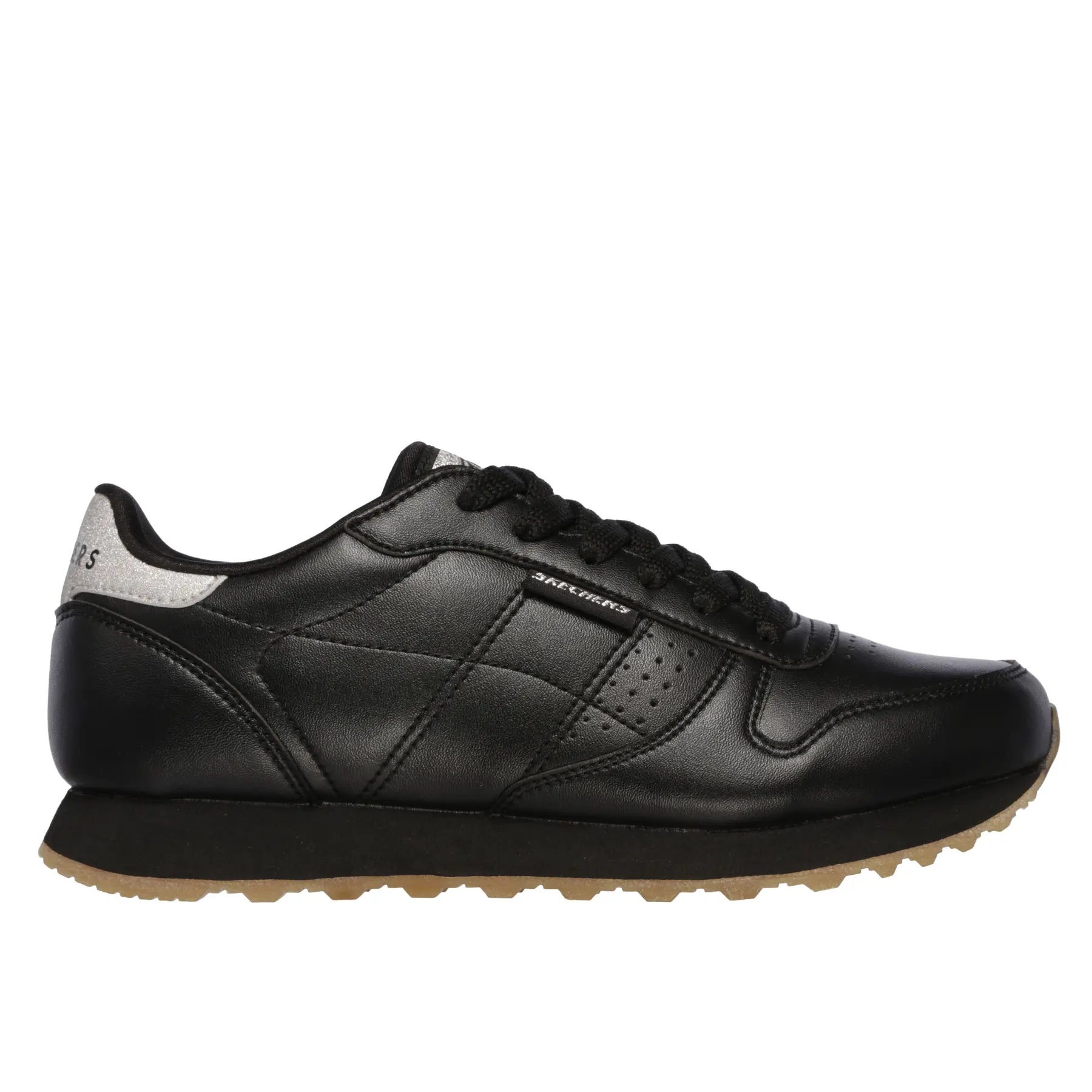 0191665562115 - Skechers Og 85 - Old School Cool - 699 Blk - Sportlicher Schnürschuh in schwarz Schnürschuhe für Damen