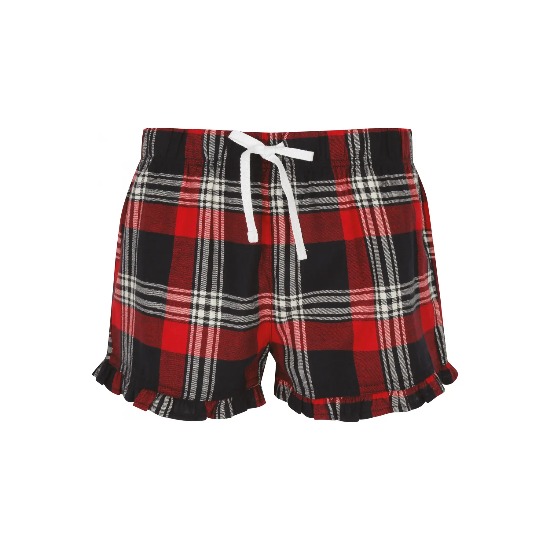 Skinni Fit Women's Rouge Tartan Shorts