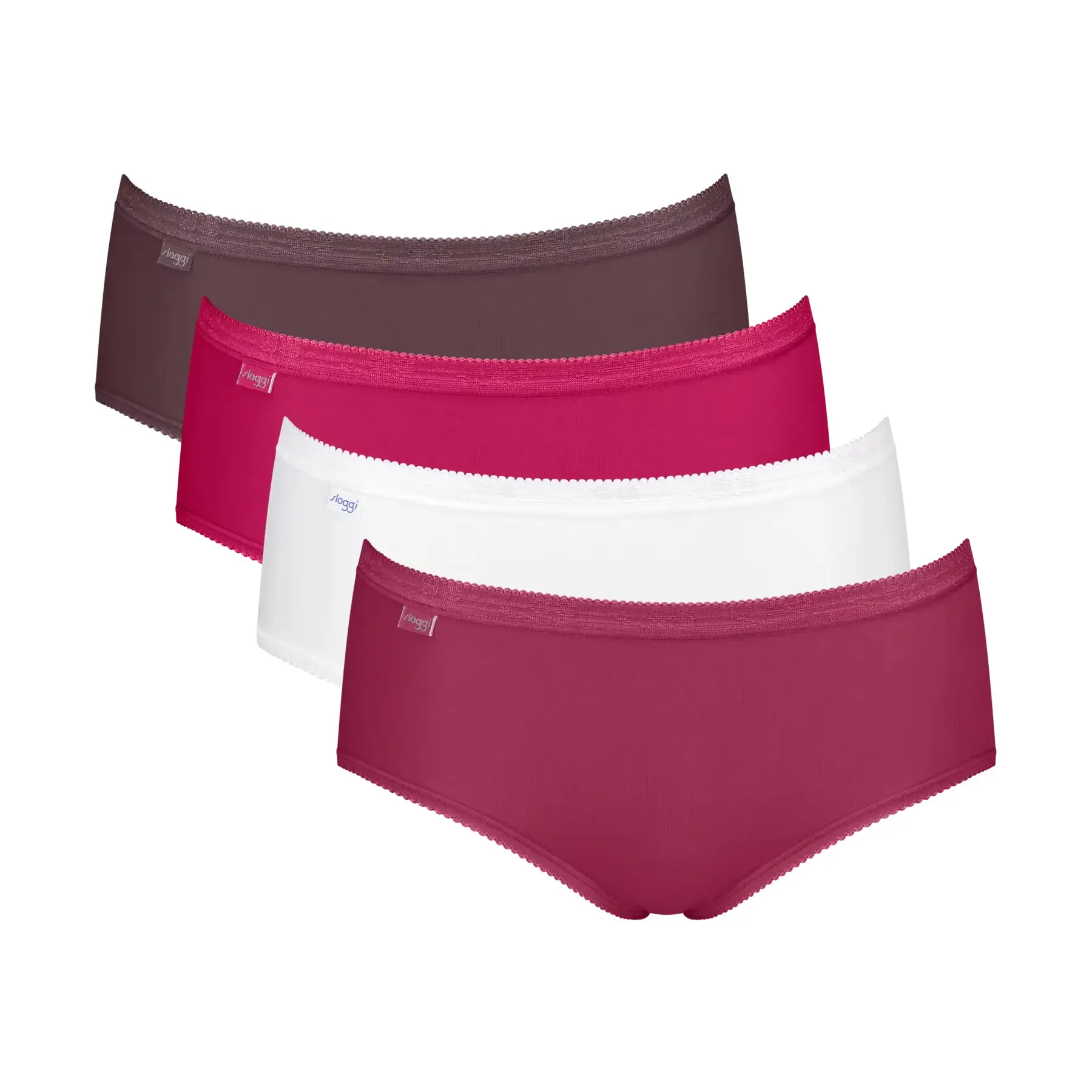 Höschen für Damen Sloggi Basic+ Midi (x4)