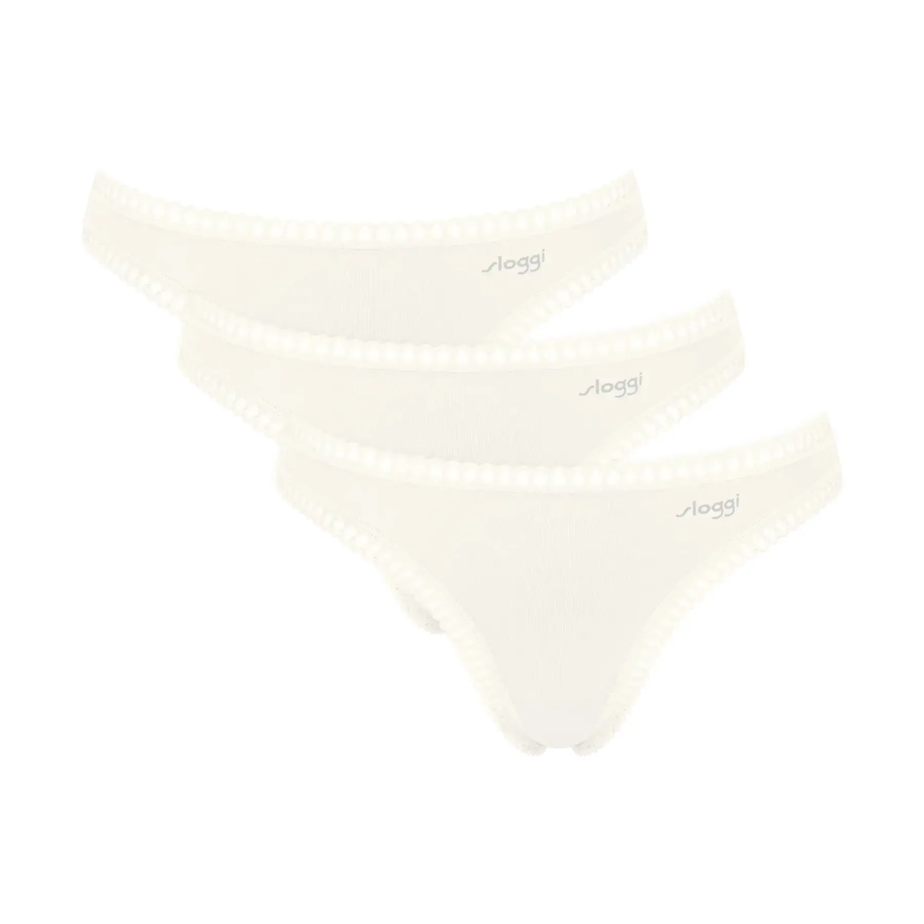 Sloggi Women's Blanc Thong Go Crush (X3)