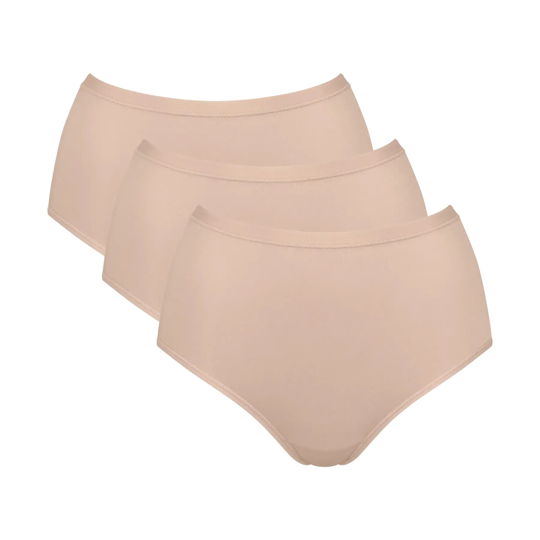 Mutandine da donna in cotone  GO Daily Highwaist (x3)