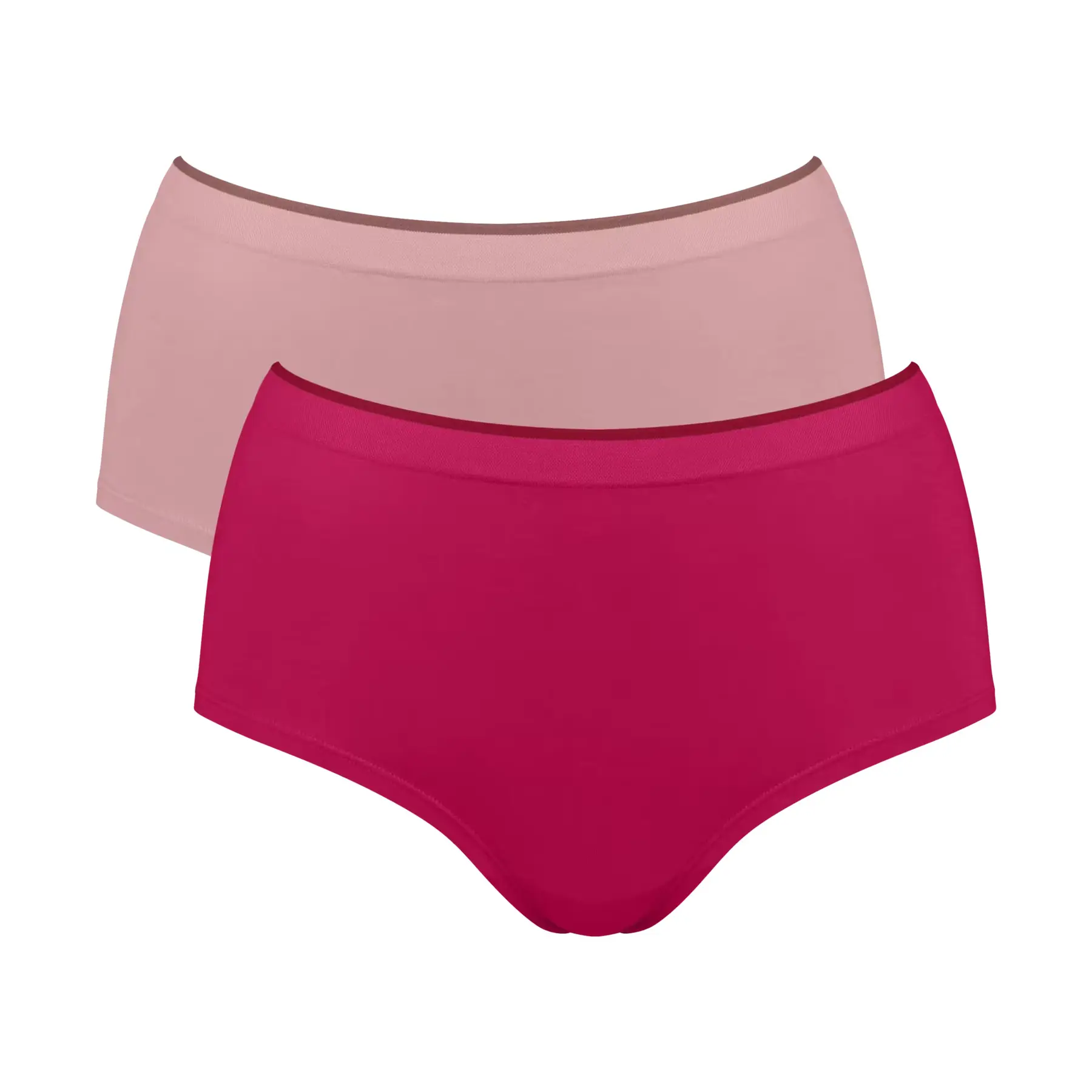 Sloggi Multicolore Culotte Taille Haute Femme Go Sense (X2)