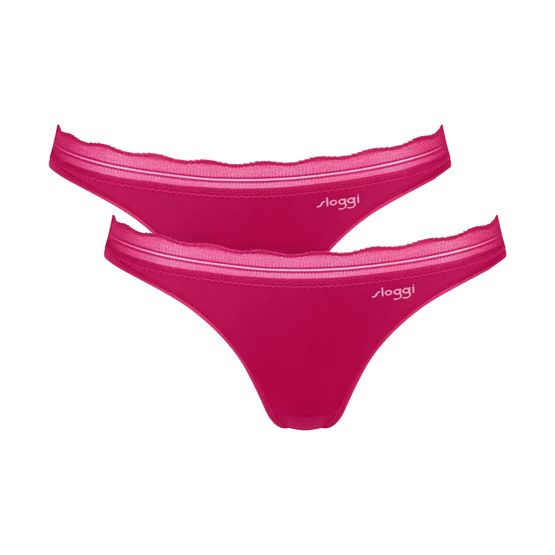 Sloggi Bleu Culotte Femme Go Blush Mini (X2)